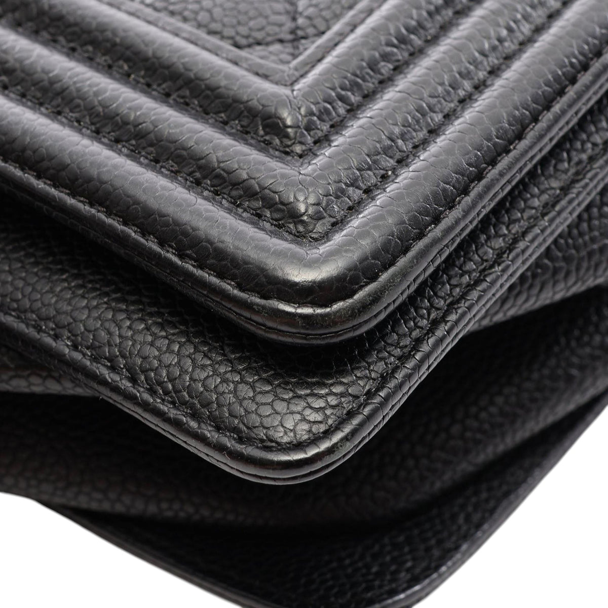 Chanel Large Quilted Caviar Boy Flap