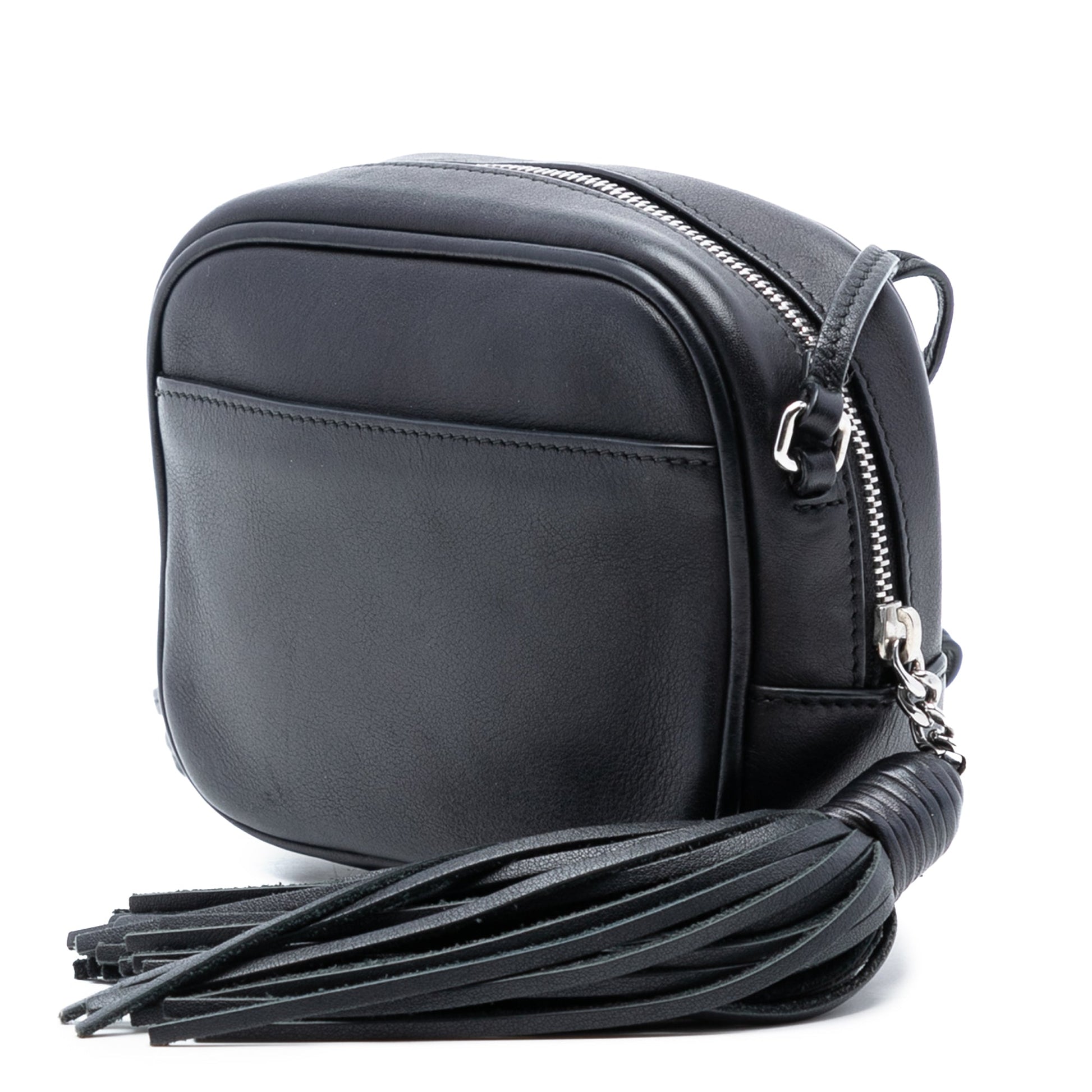 Saint Laurent Calfskin Monogram Blogger Bag