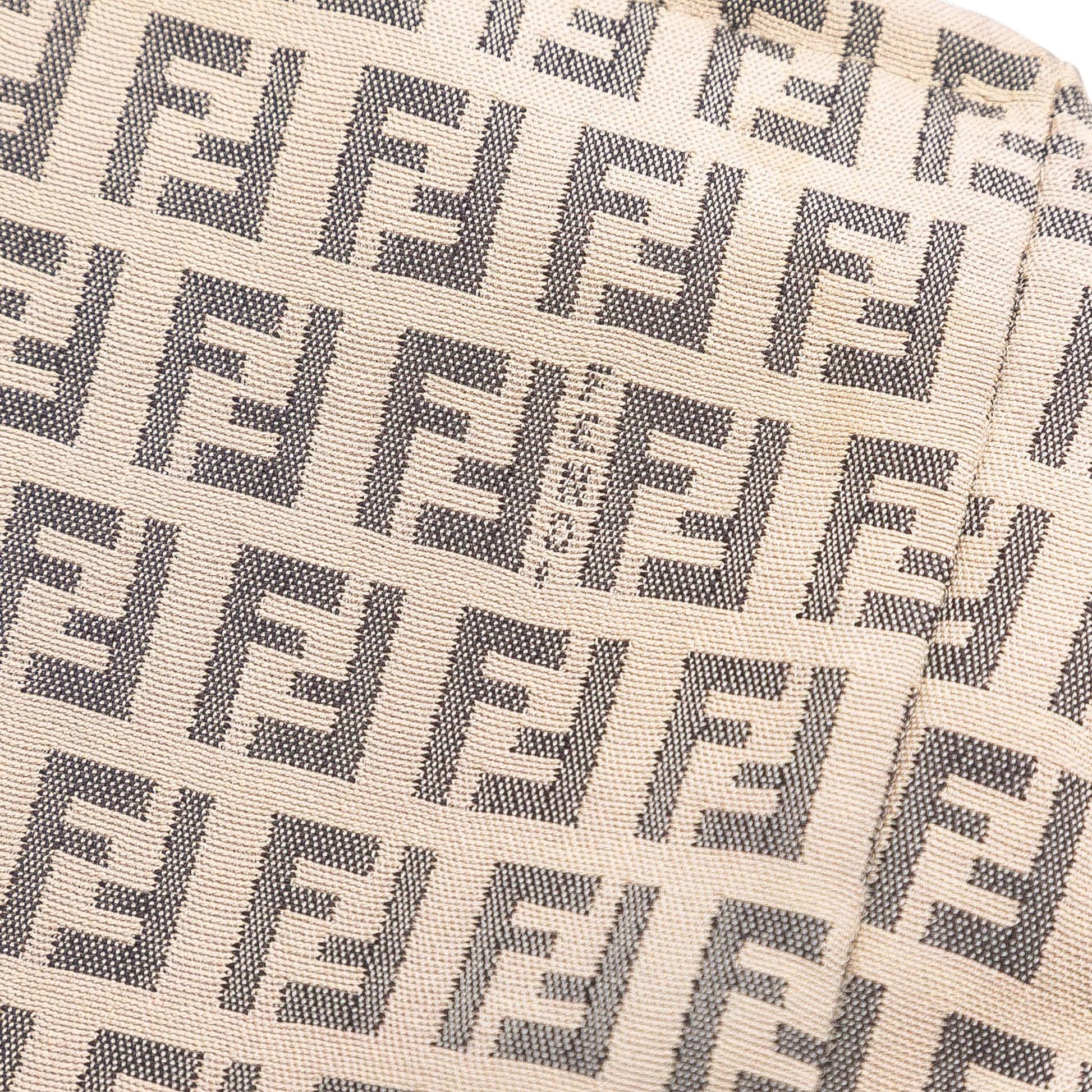 Fendi Mini Zucchino Canvas Handbag