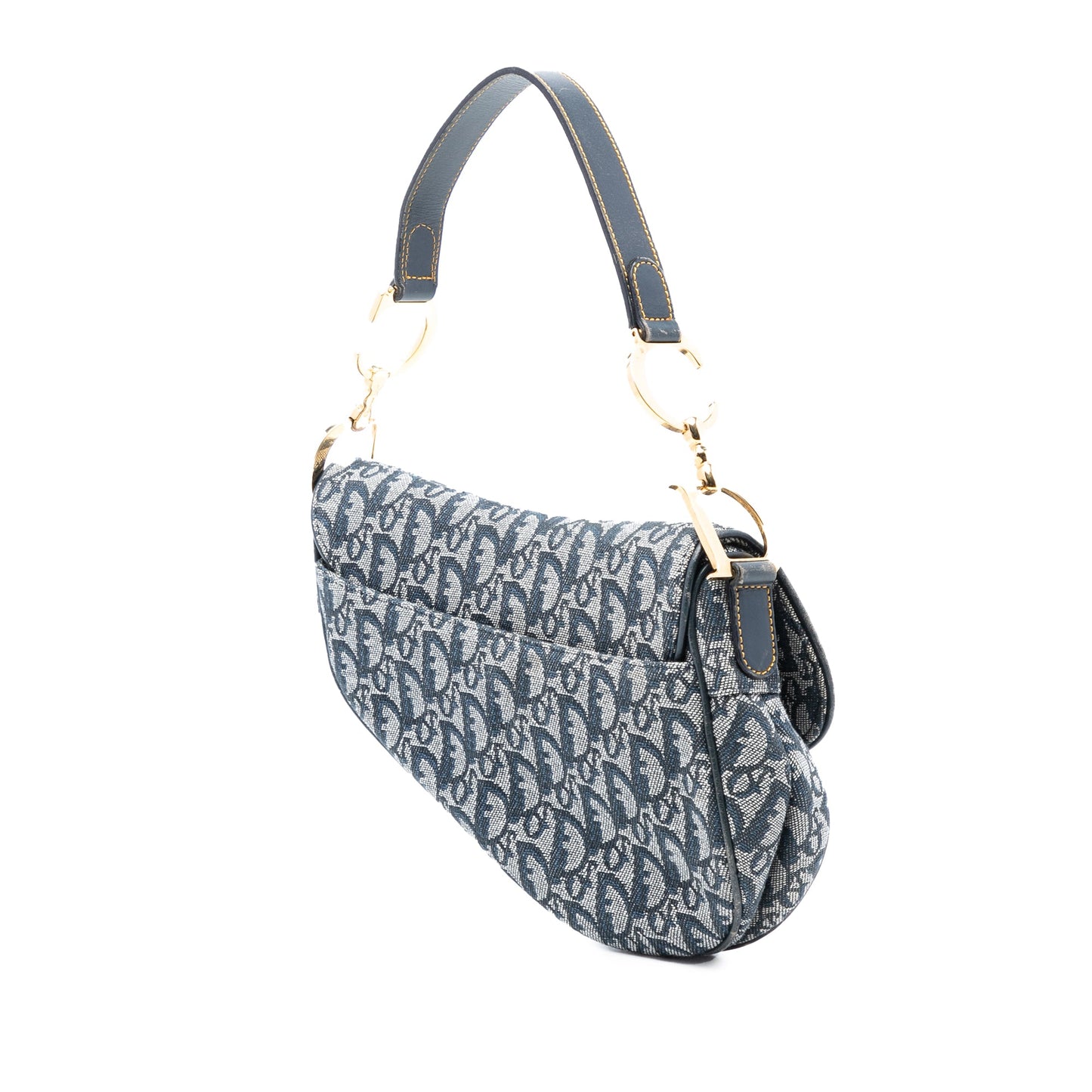 Dior Oblique Canvas Saddle Bag