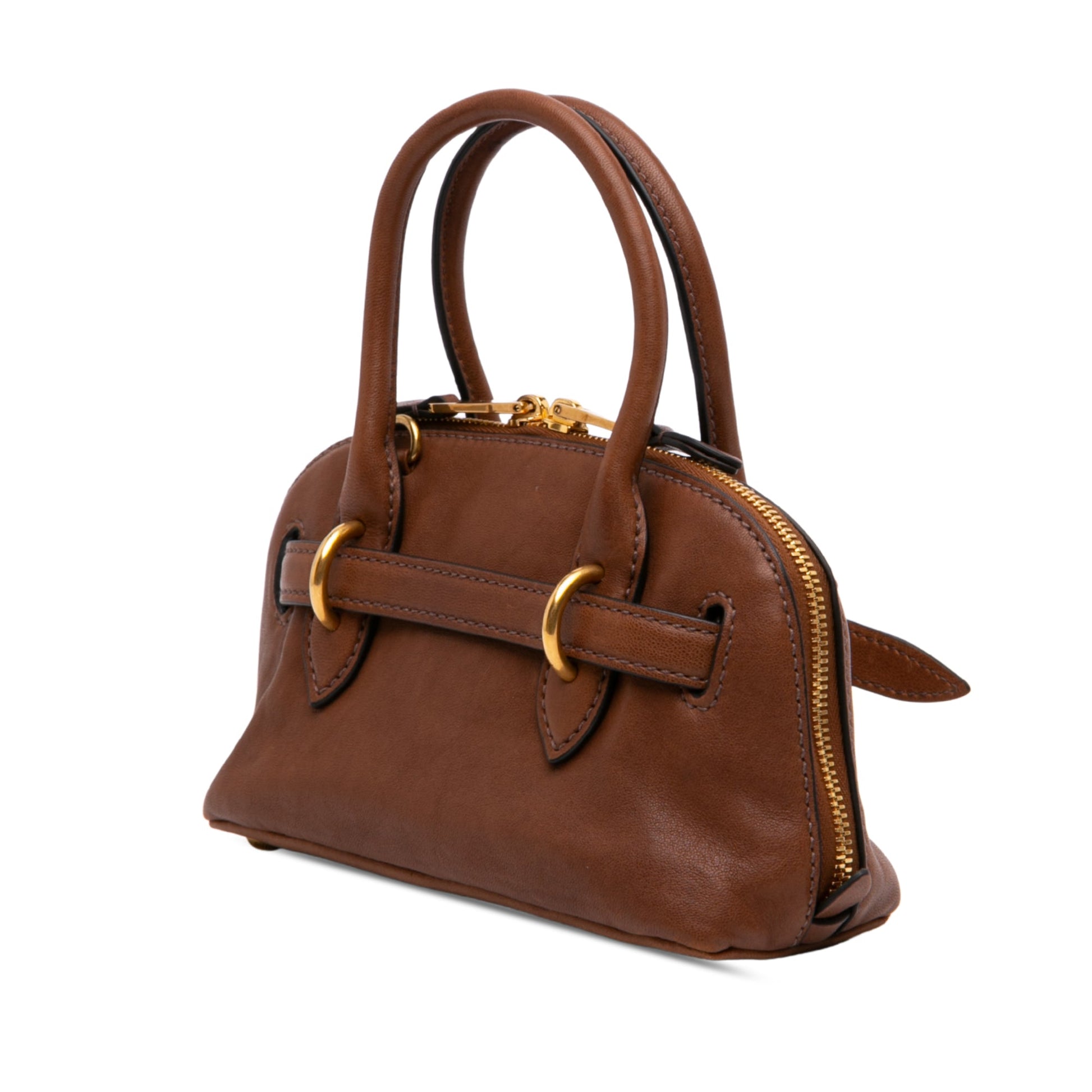 Miu Miu Mini Nappa Aventure Satchel