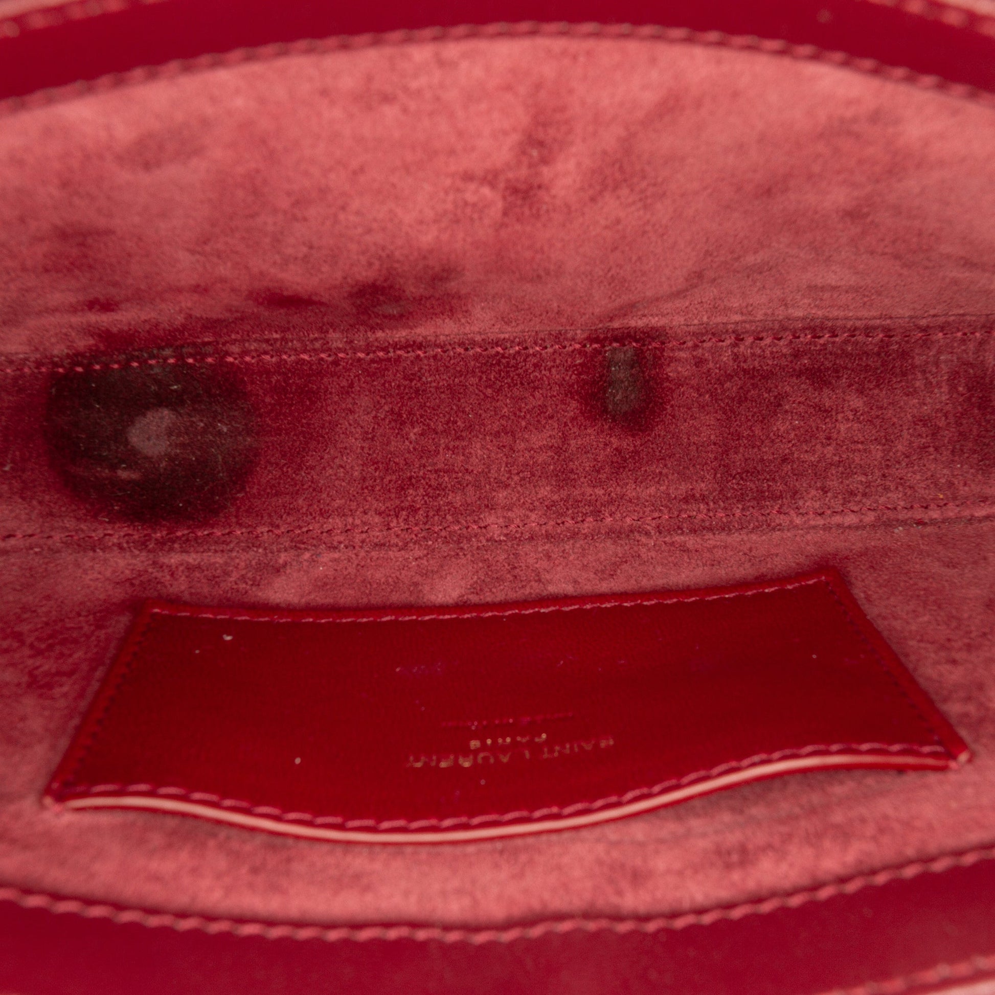 Saint Laurent Mini Patent Le 5 a 7