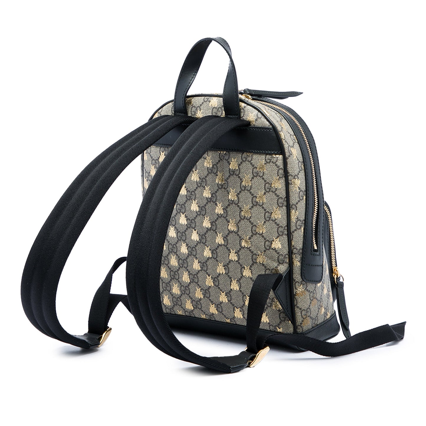 Gucci Small GG Supreme Bee Backpack