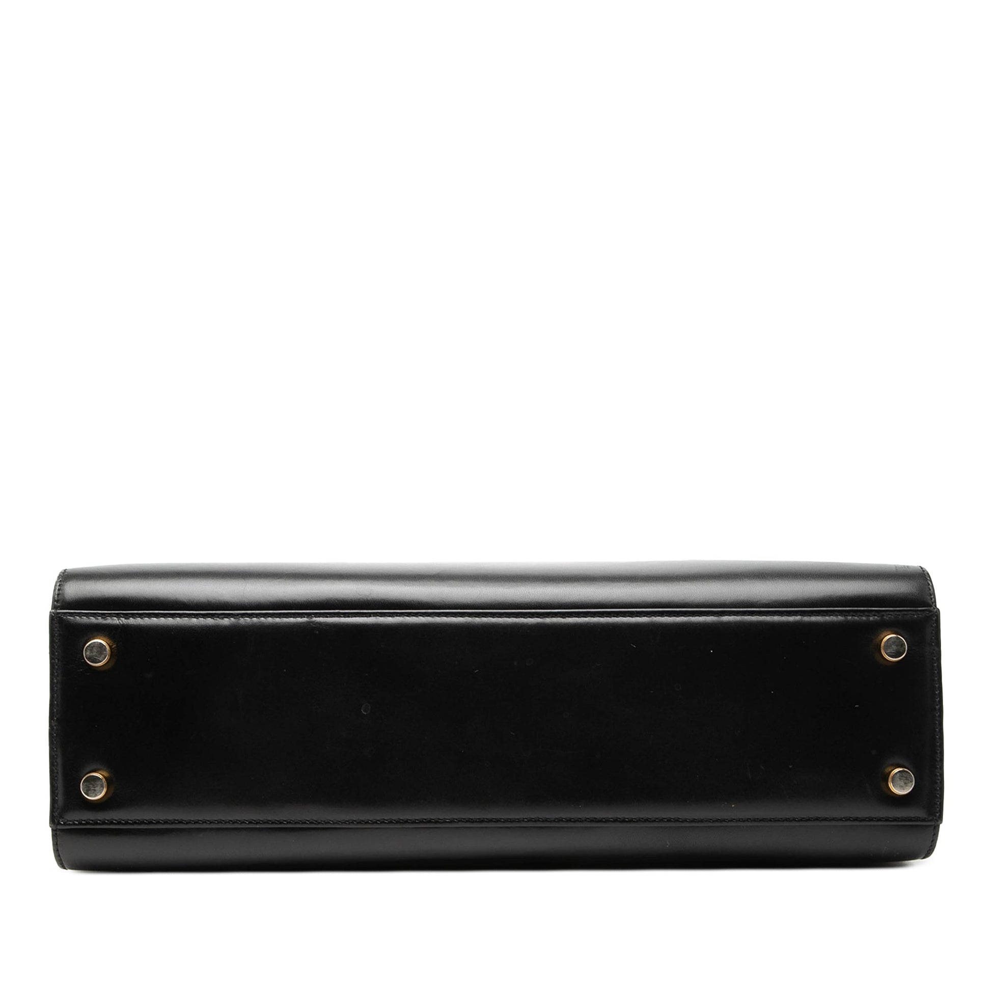 Ferragamo Medium Leather Gancini Dome Satchel