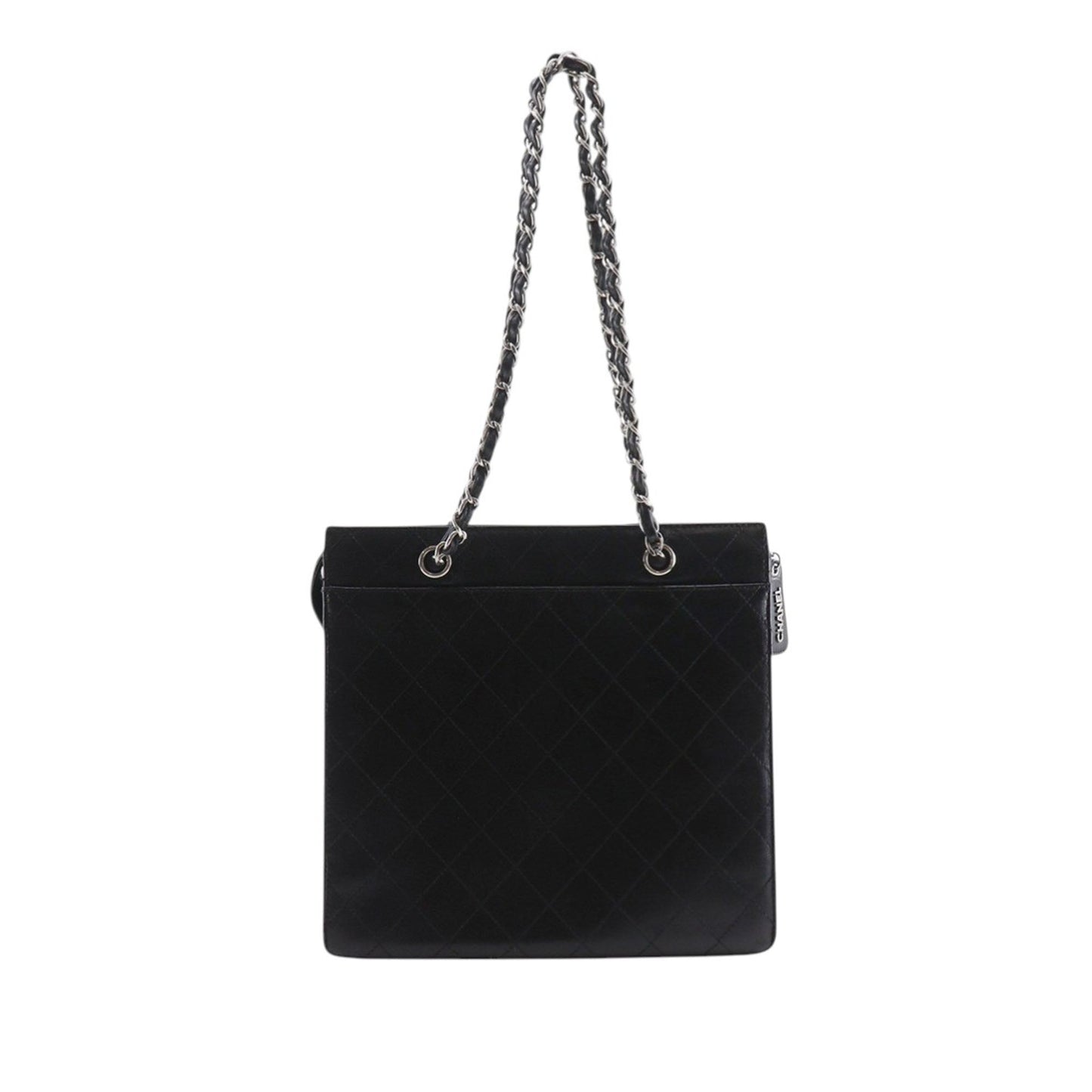 Chanel Quilted Caviar Chain Tote