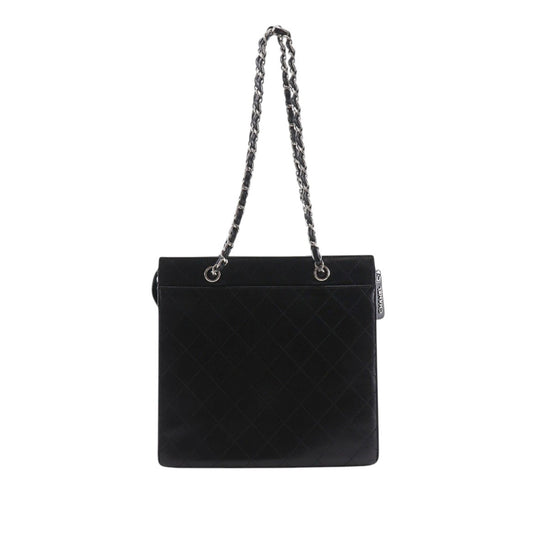 Chanel Quilted Caviar Chain Tote