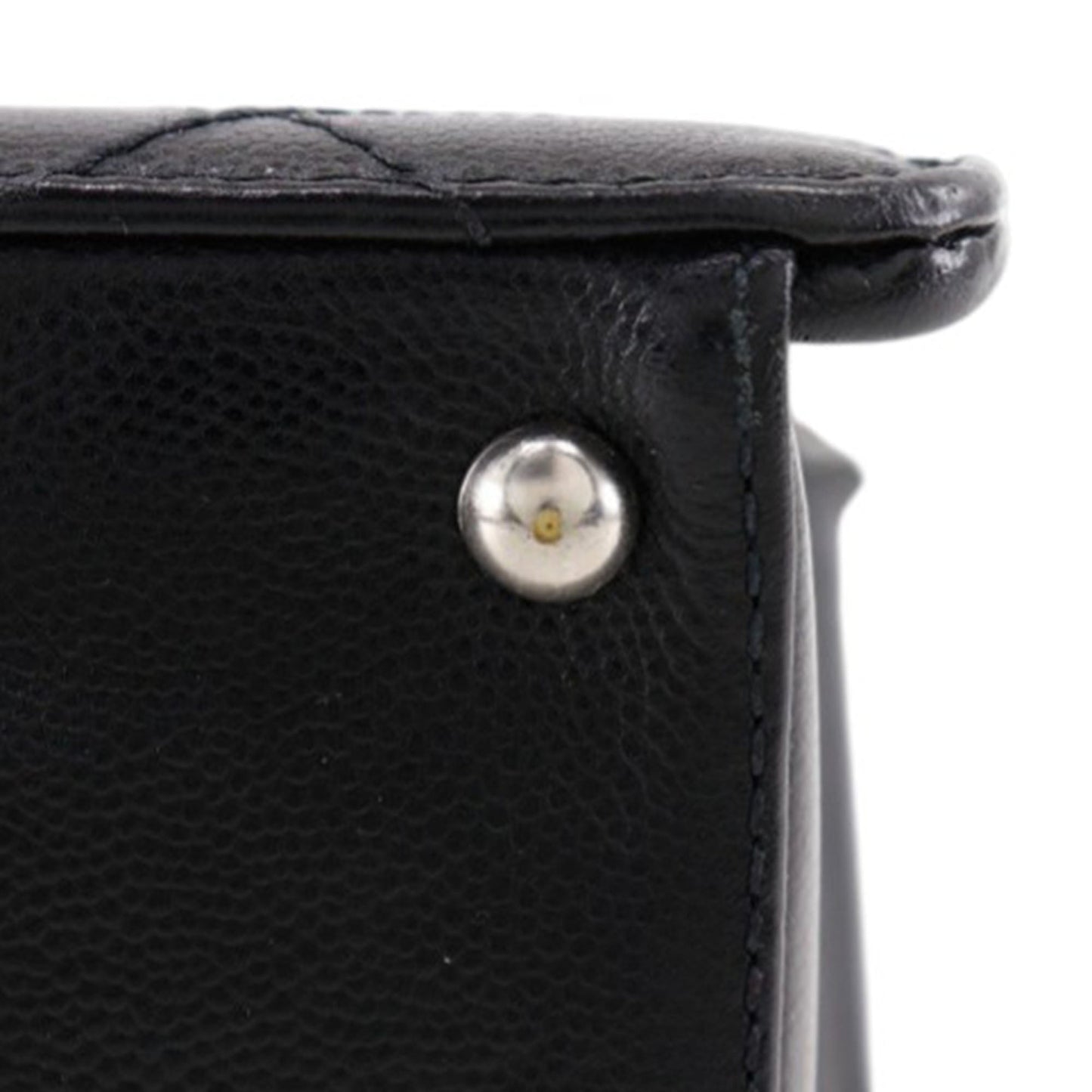 Chanel Quilted Caviar Chain Tote