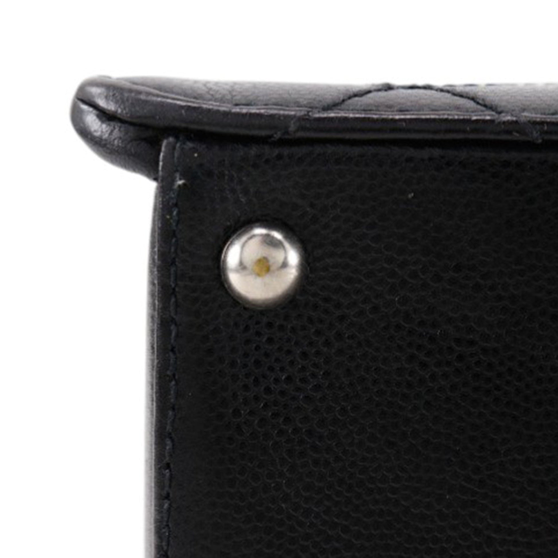 Chanel Quilted Caviar Chain Tote