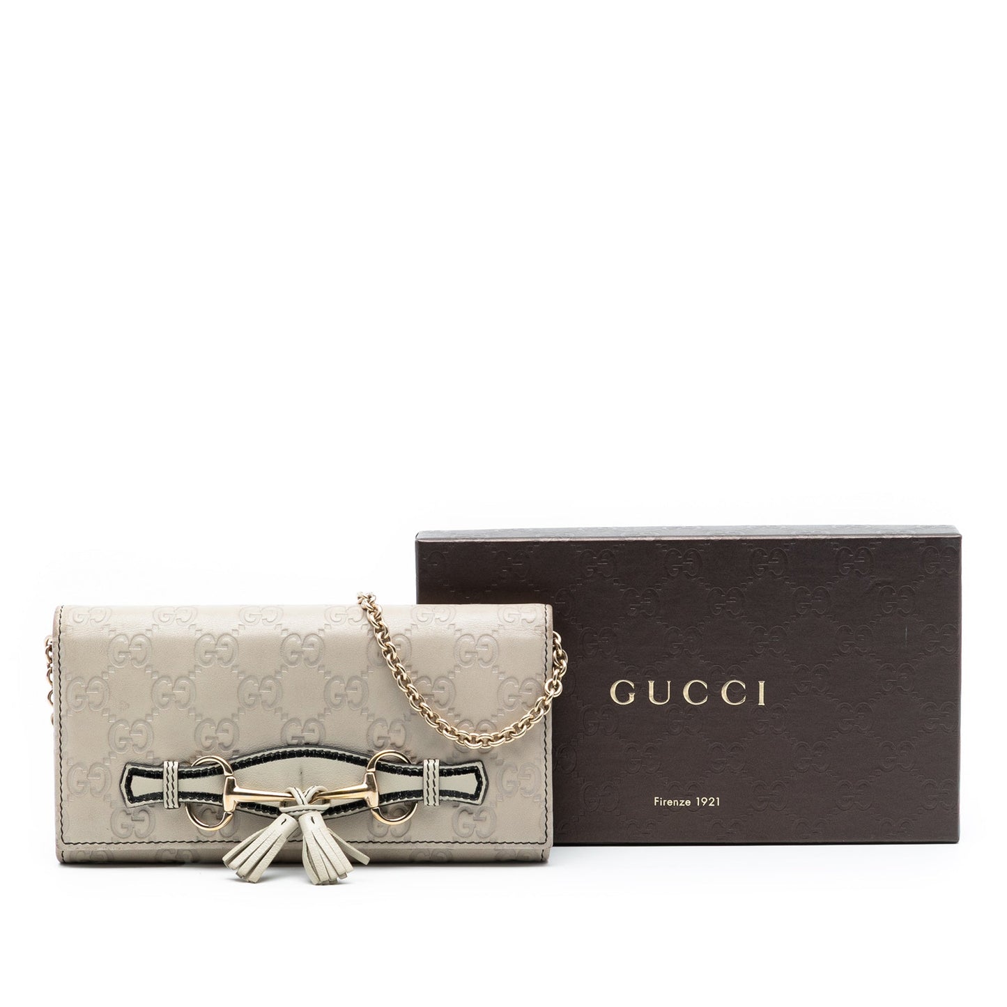 Gucci Guccissima Emily Wallet On Chain