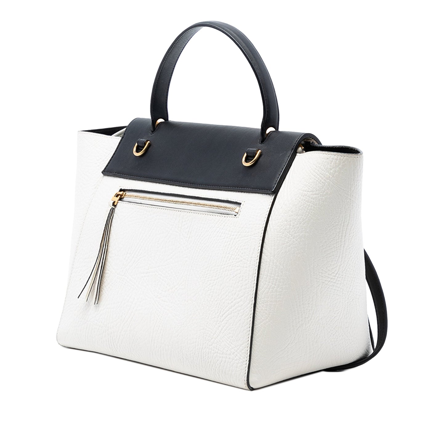 Celine Mini Bicolor Grained Calfskin Belt Bag