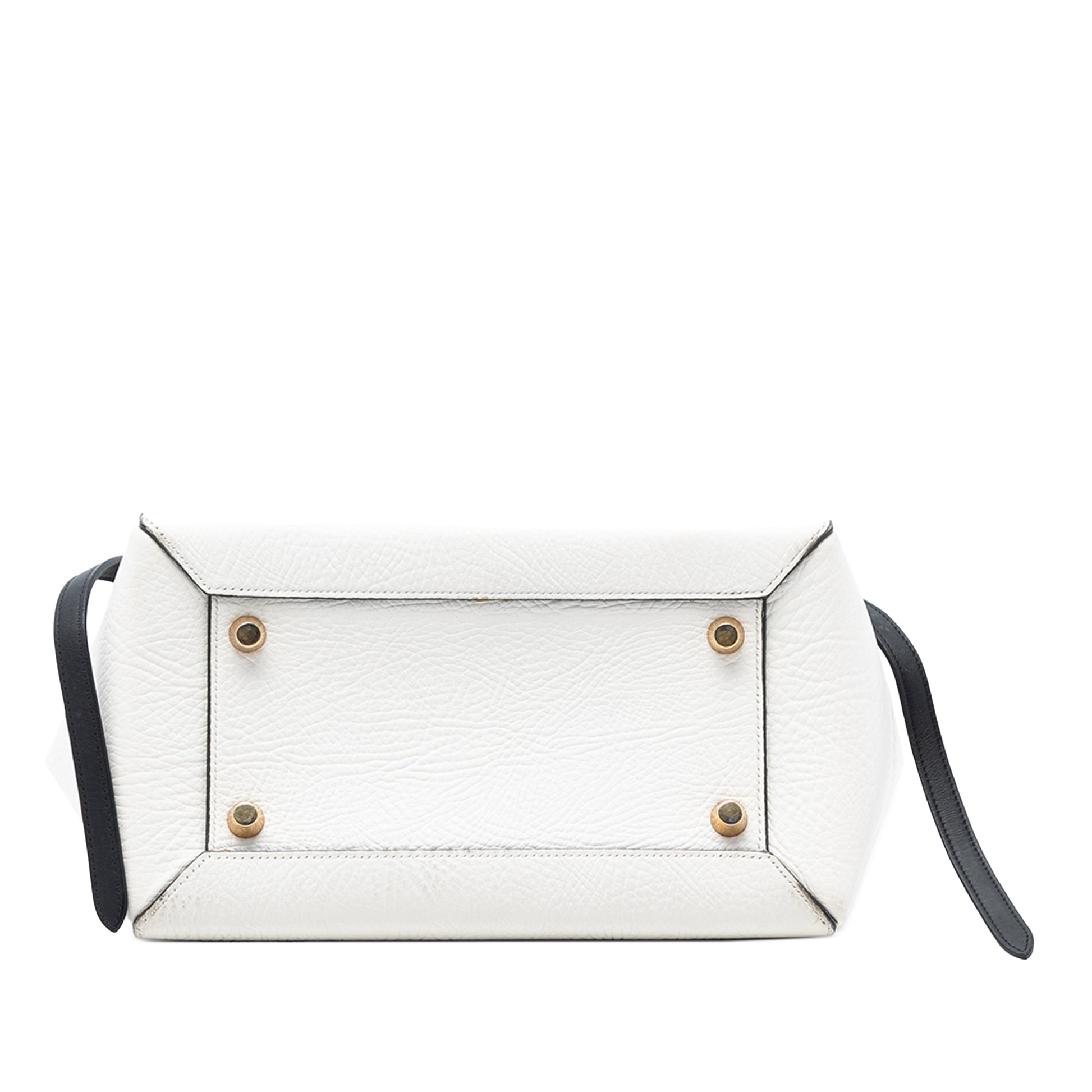 Celine Mini Bicolor Grained Calfskin Belt Bag