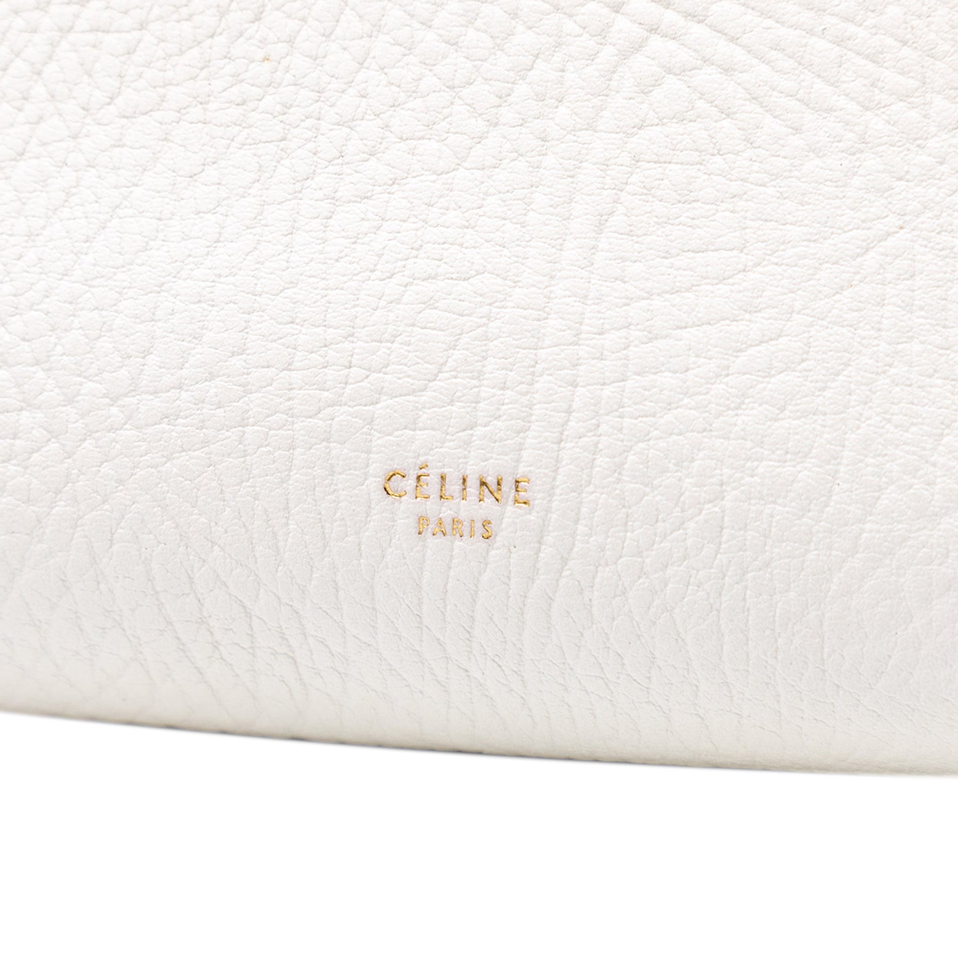 Celine Mini Bicolor Grained Calfskin Belt Bag