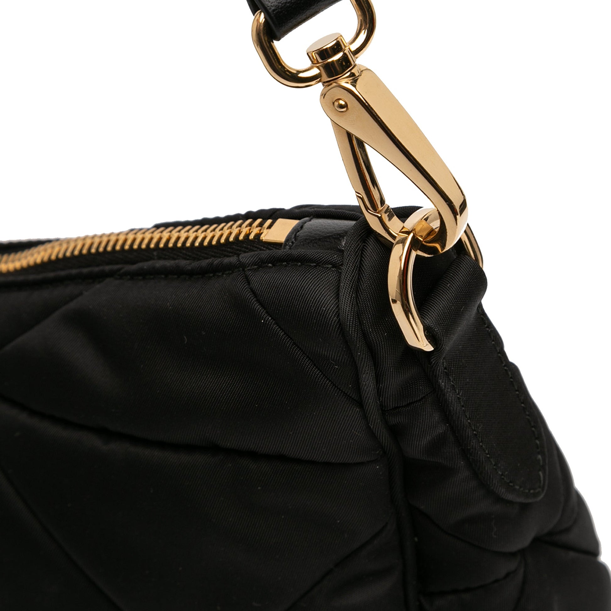 Large Padded Re Nylon Crossbody