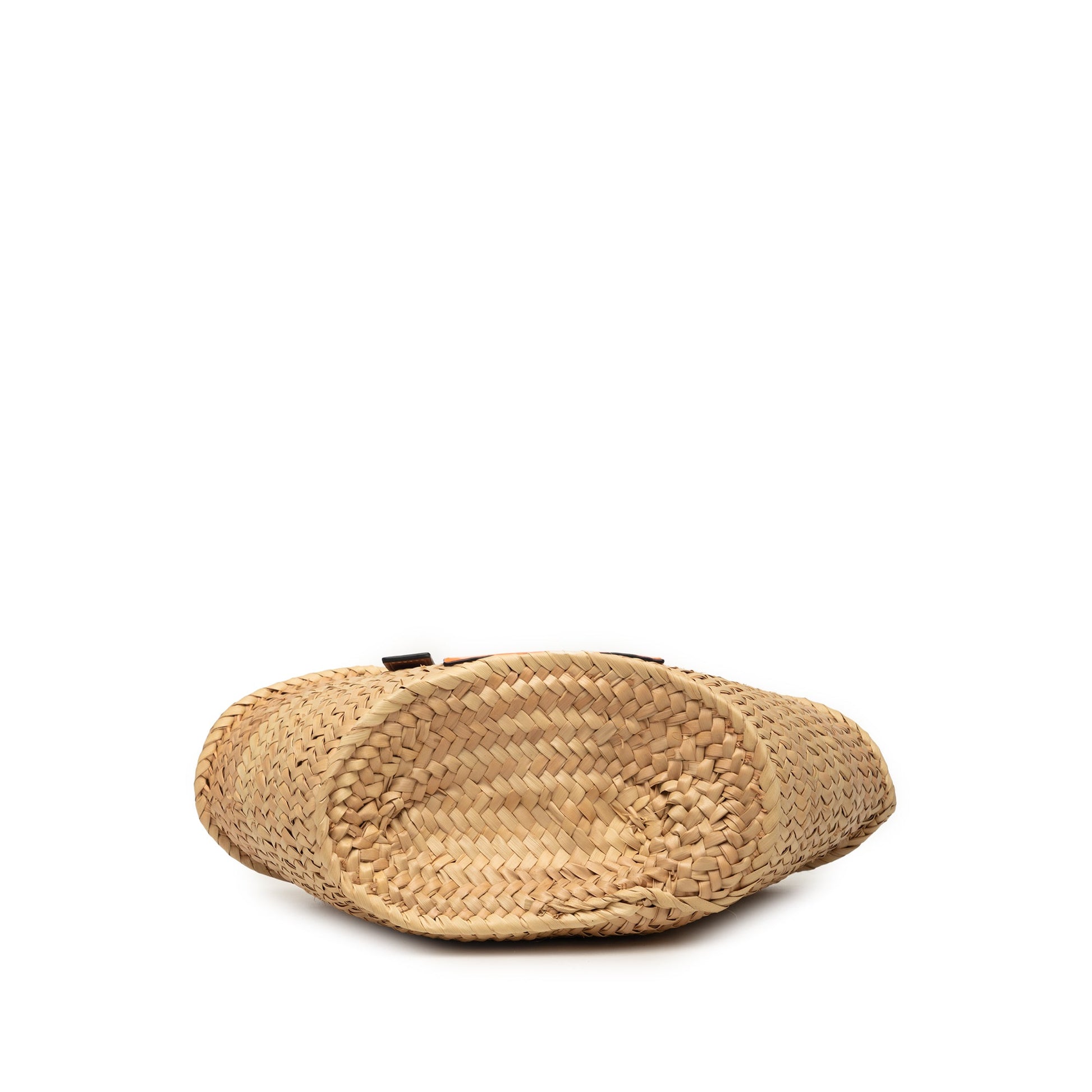 LOEWE Small Raffia Basket Tote