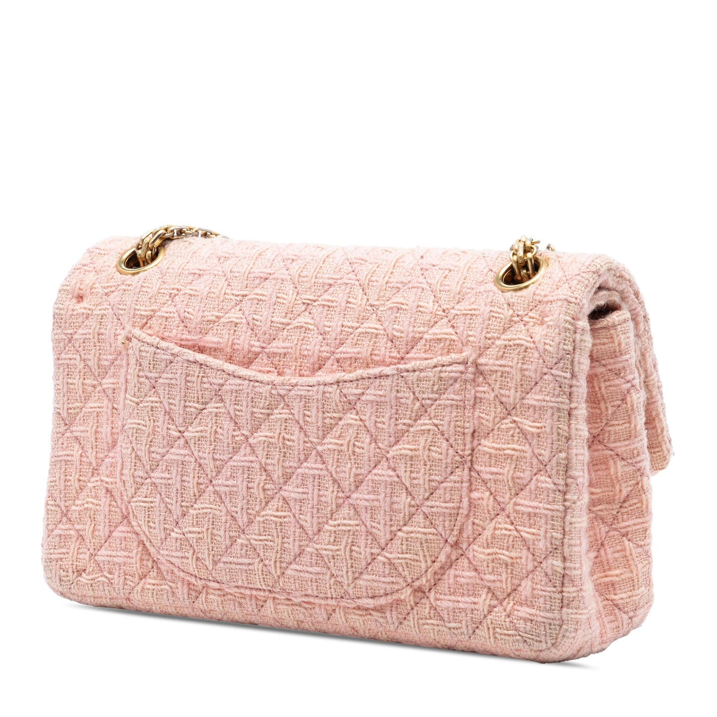 Chanel Quilted Tweed Reissue 2.55 Double Flap 225