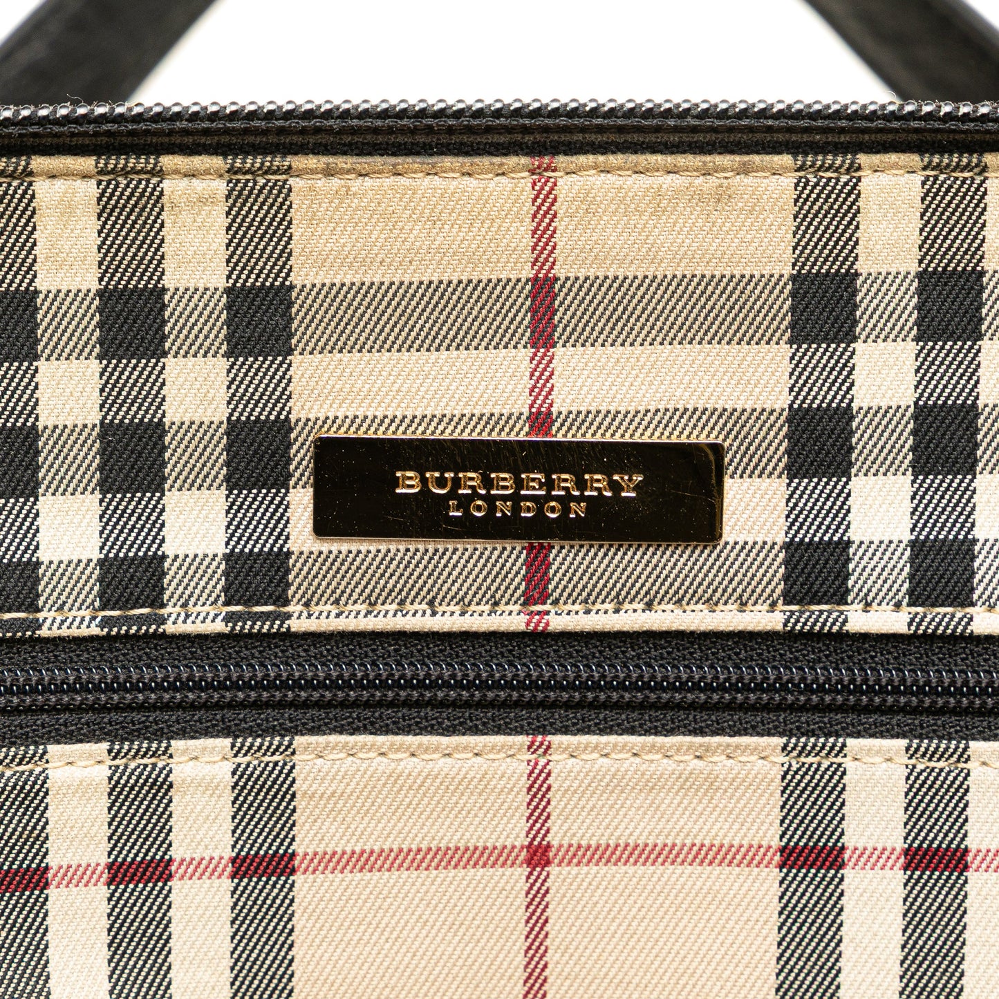 Burberry Leather Dome Handbag