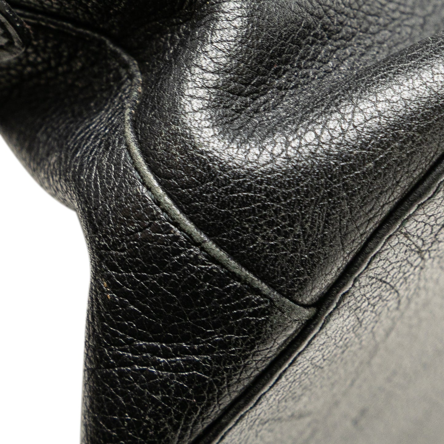 Burberry Leather Dome Handbag