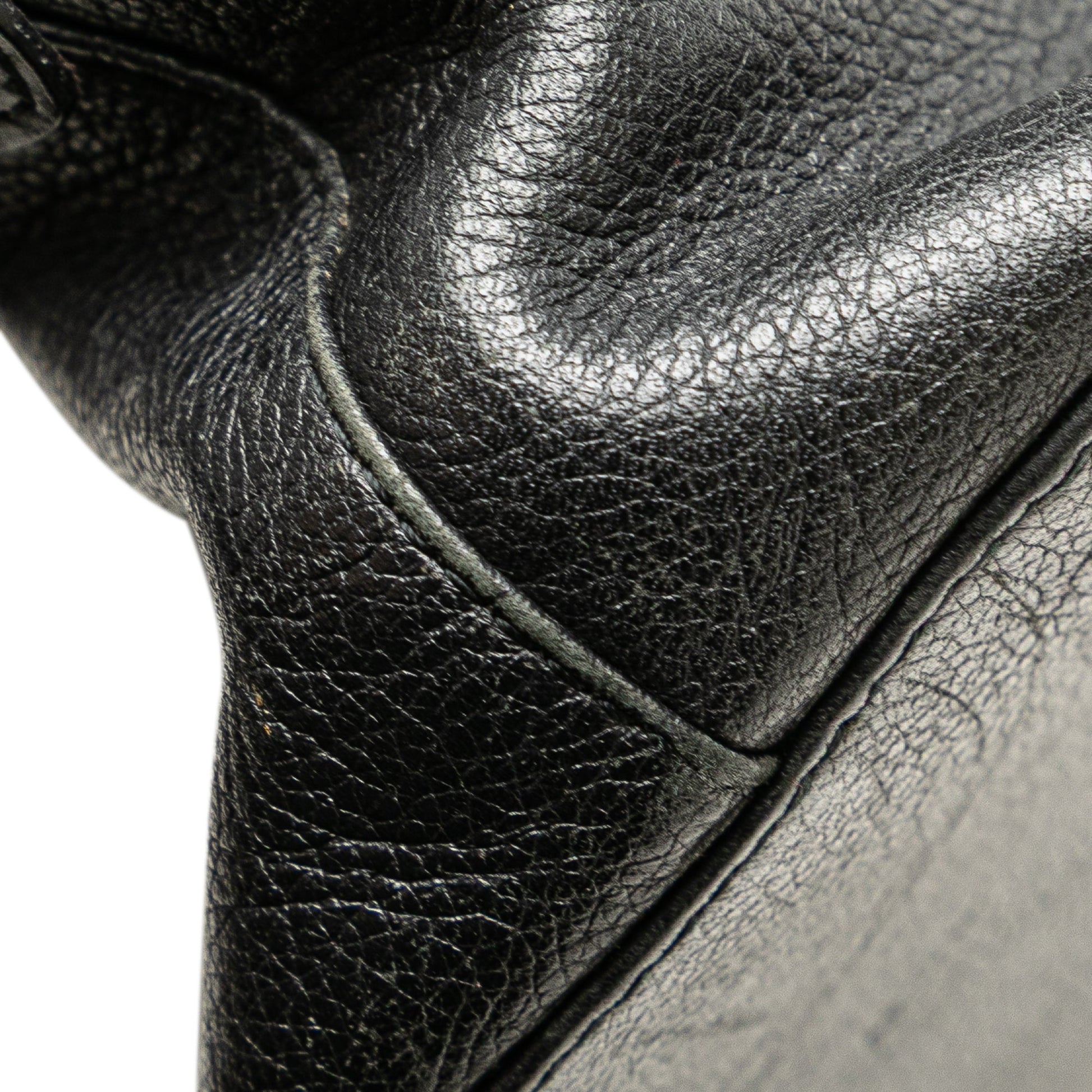 Burberry Leather Dome Handbag