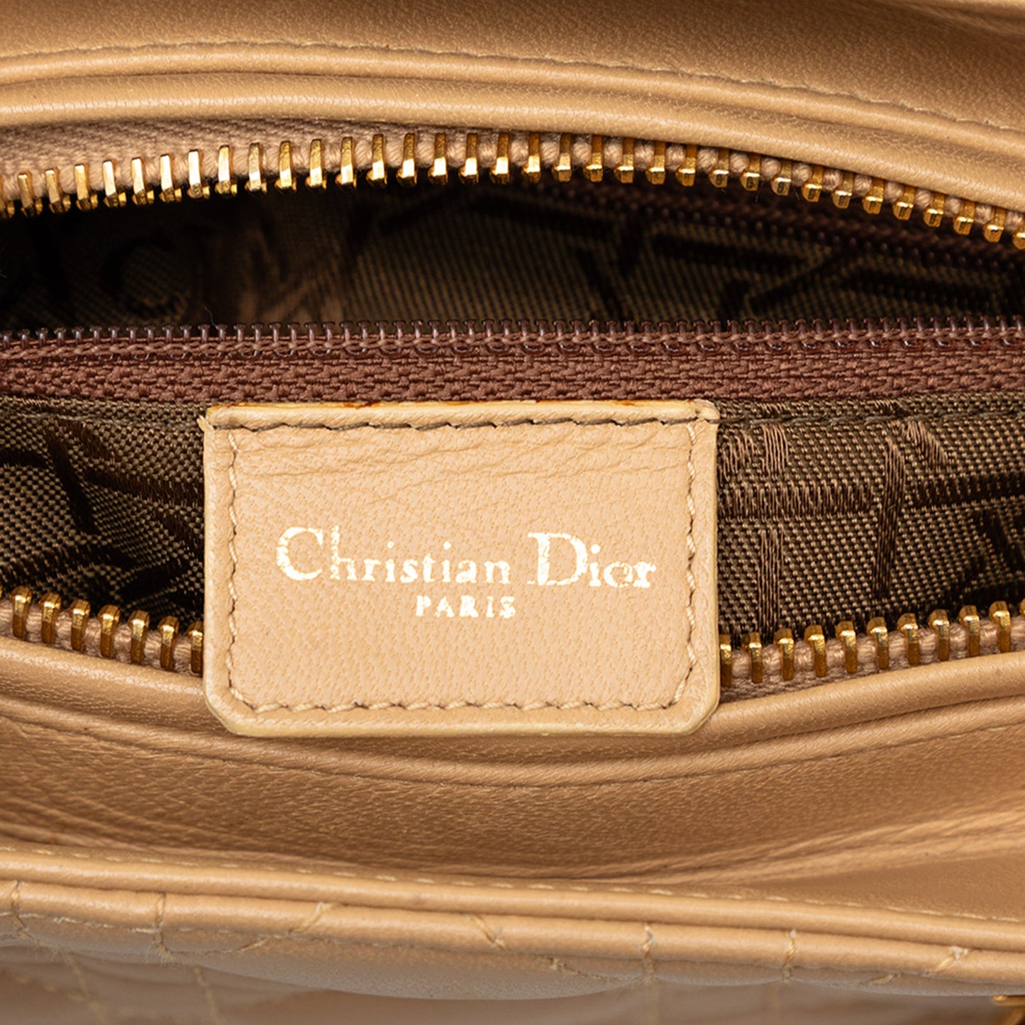 Dior Medium Lambskin Cannage Lady Dior