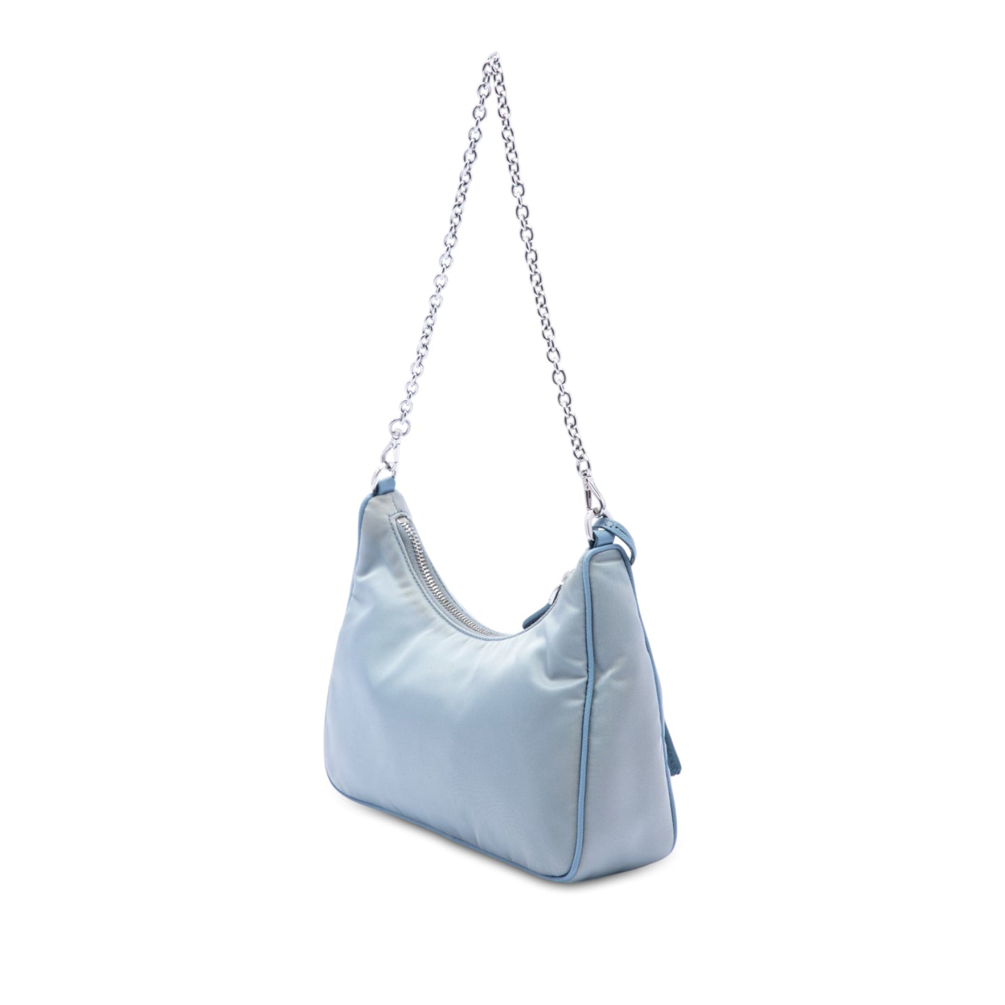 Prada Saffiano Trimmed Tessuto Re Edition 2005 Satchel