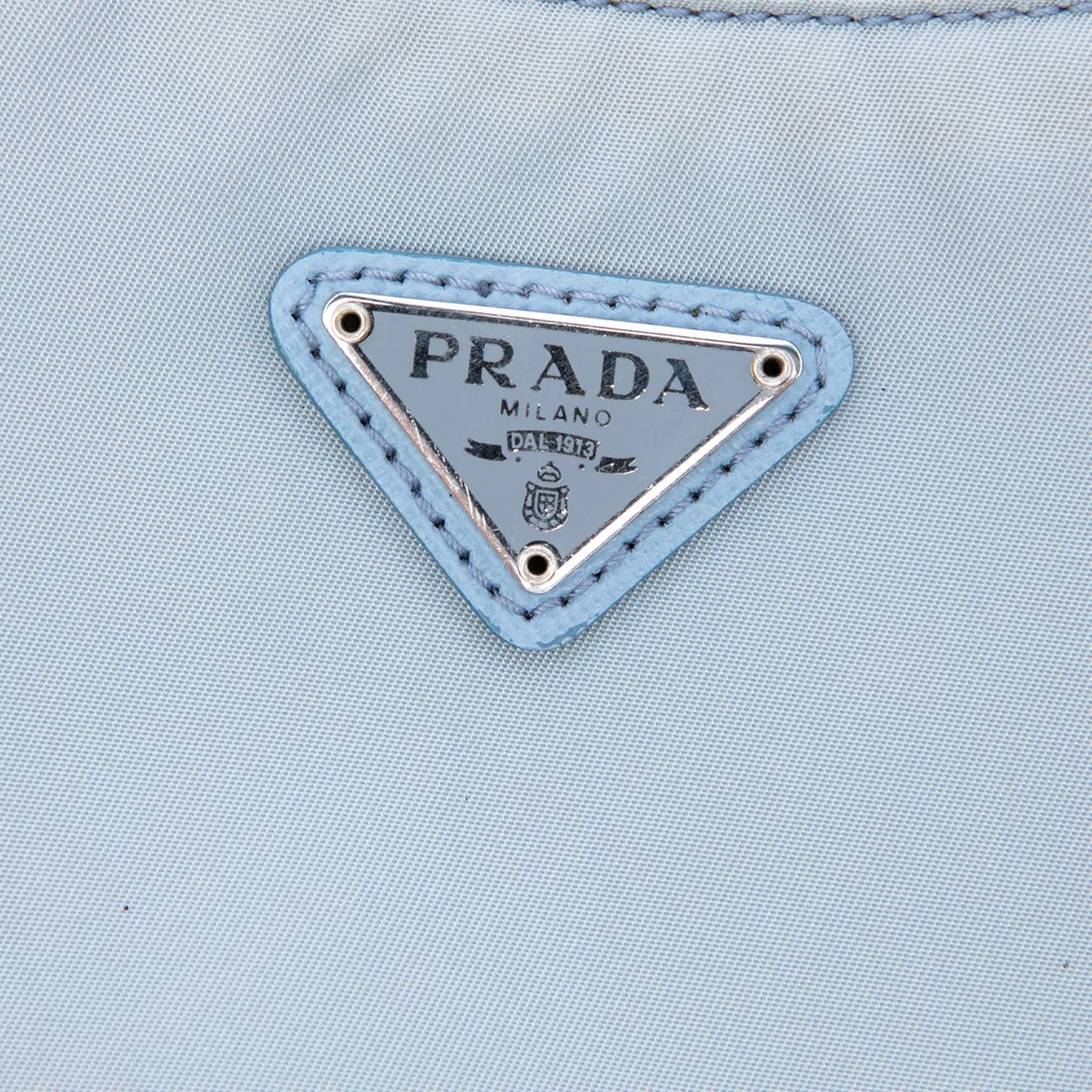 Prada Saffiano Trimmed Tessuto Re Edition 2005 Satchel