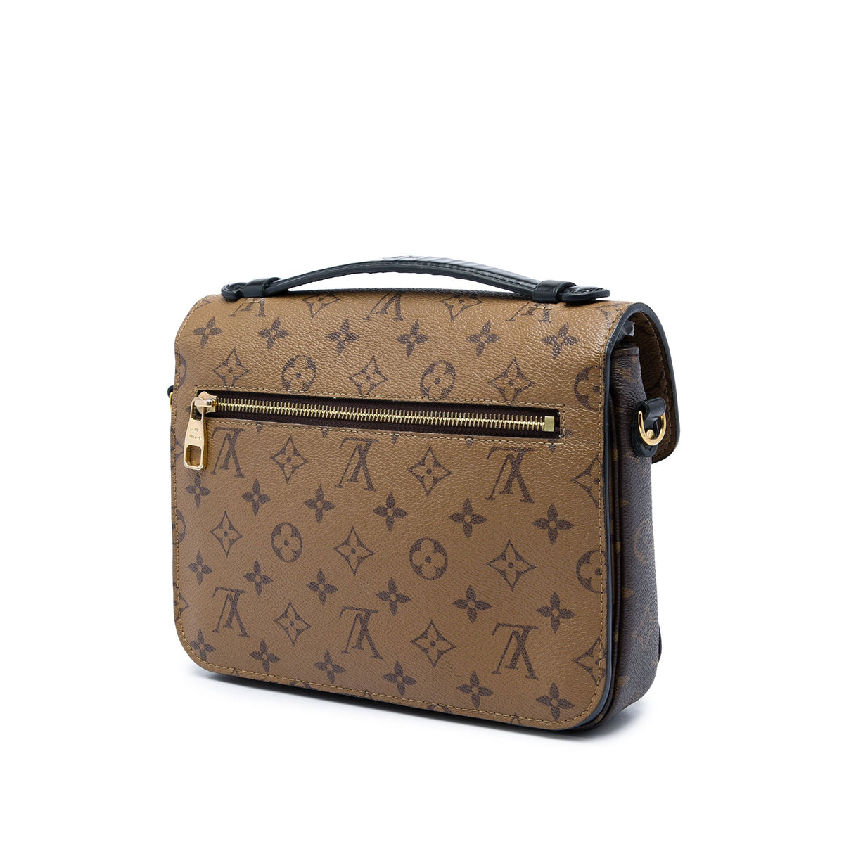 Louis Vuitton Monogram Reverse Pochette Metis — Brown