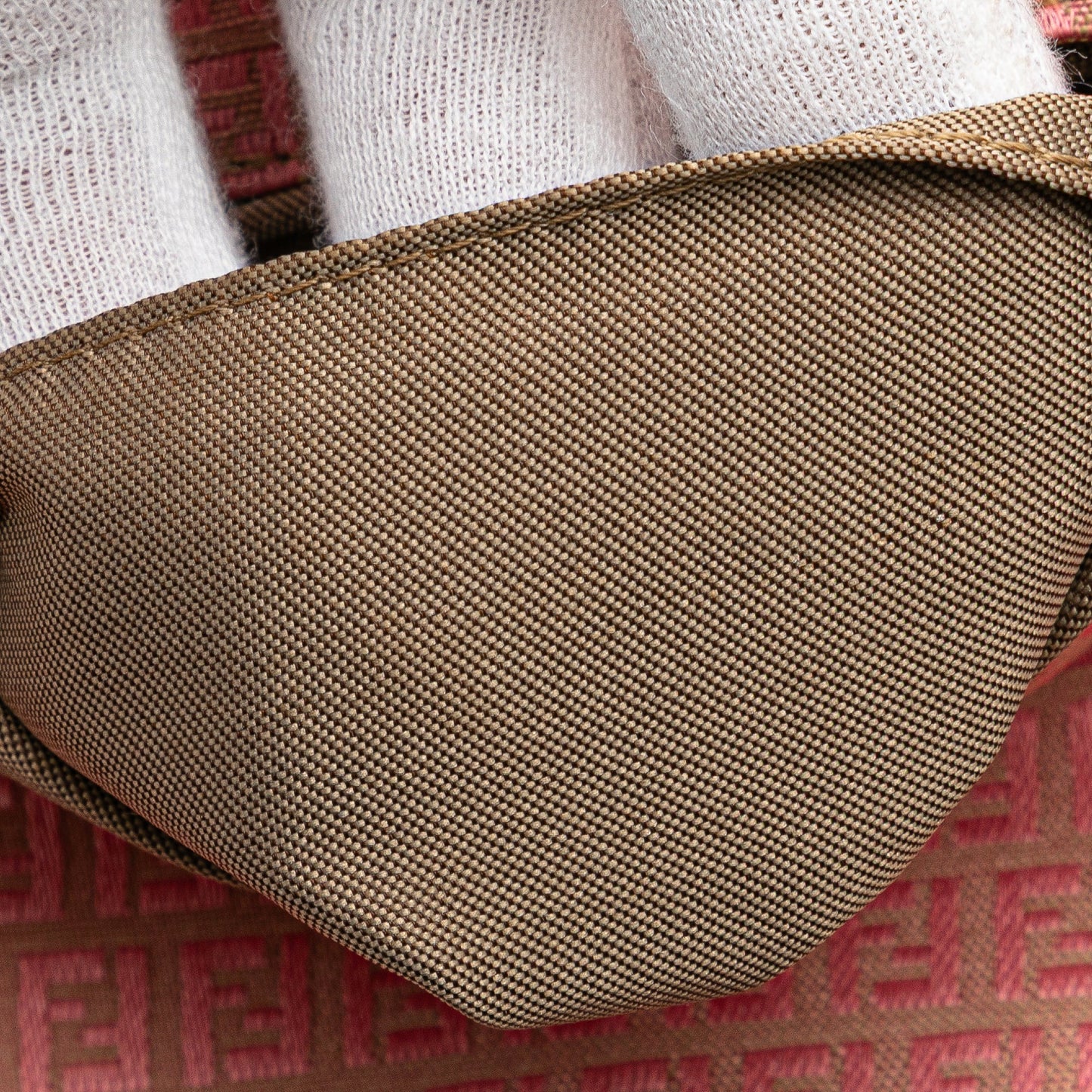 Micro Zucchino Canvas Shoulder Bag