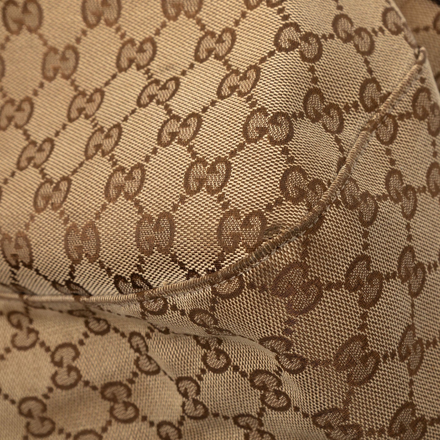 Gucci Large GG Canvas Icon Bit Satchel