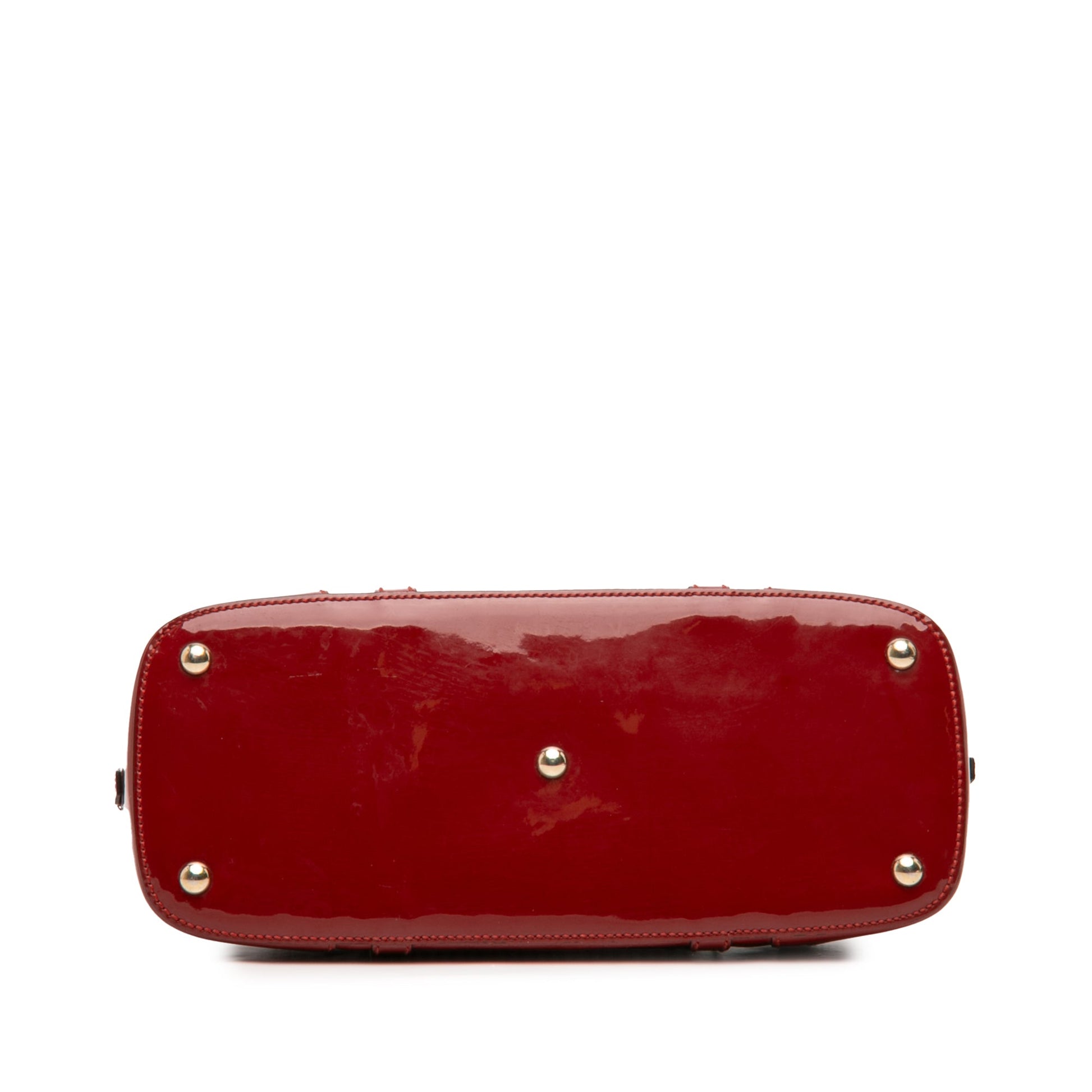 Gucci Small Microguccissima Patent Nice Dome Satchel
