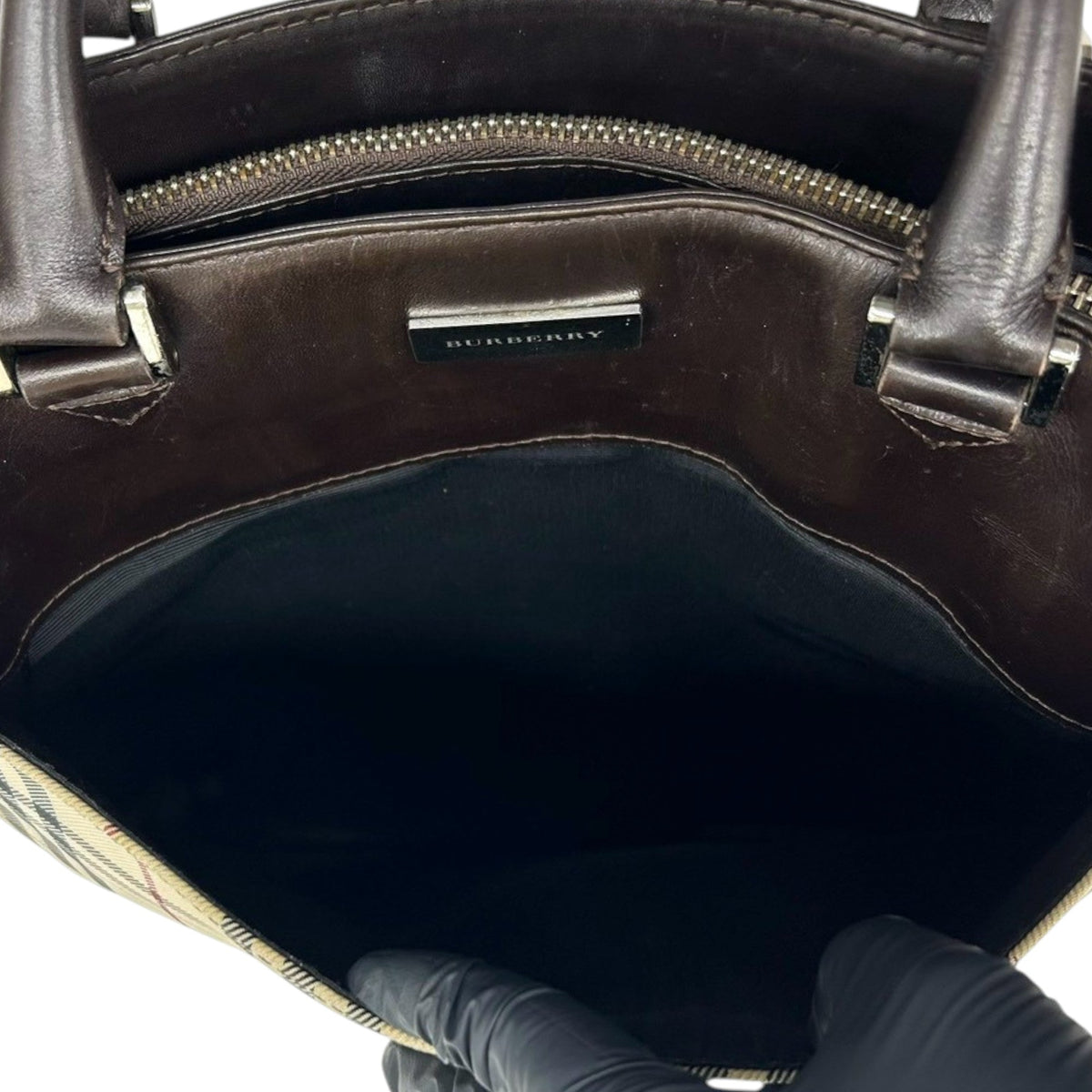Burberry House Check Handbag