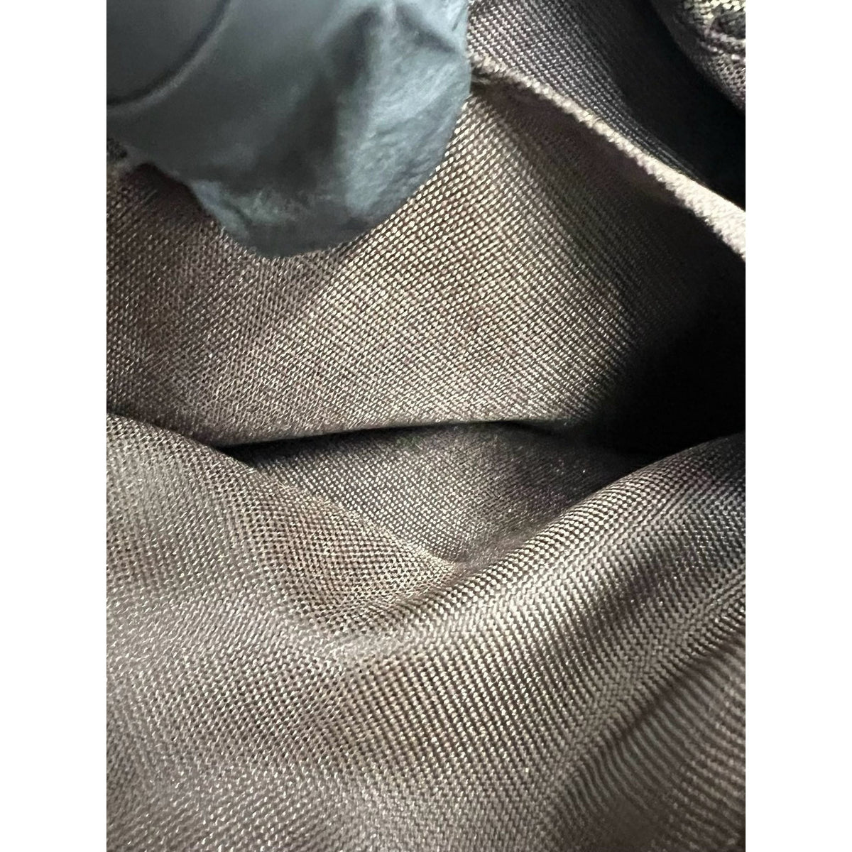 Fendi Zucchino Canvas Drawstring Shoulder Bag — Brown