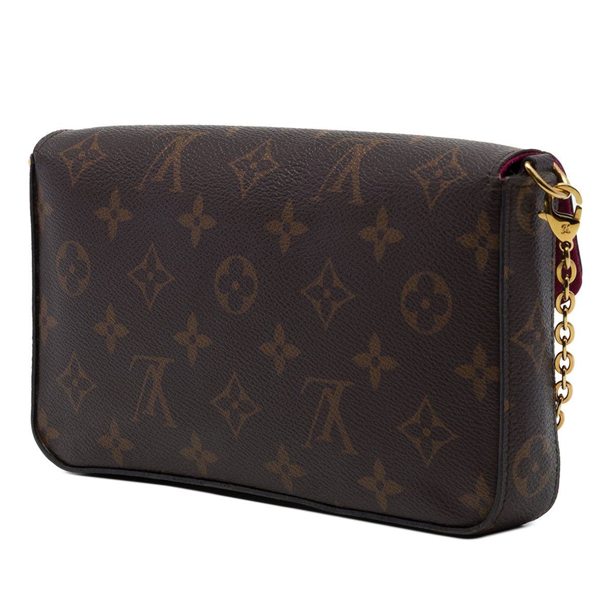 Louis Vuitton Monogram Pochette Felicie — Brown