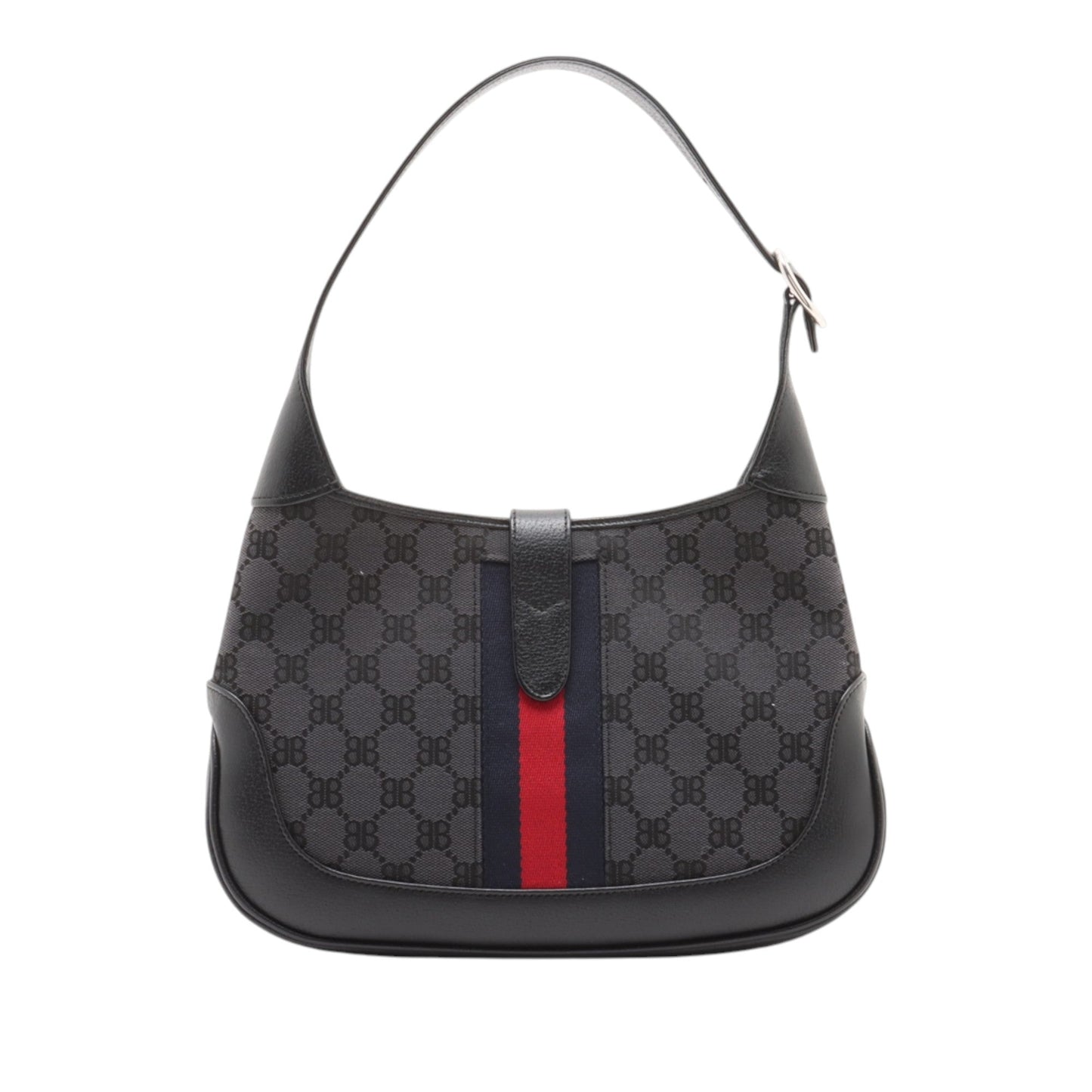 Gucci Balenciaga The Hacker Project Small GG Canvas Web Jackie 1961