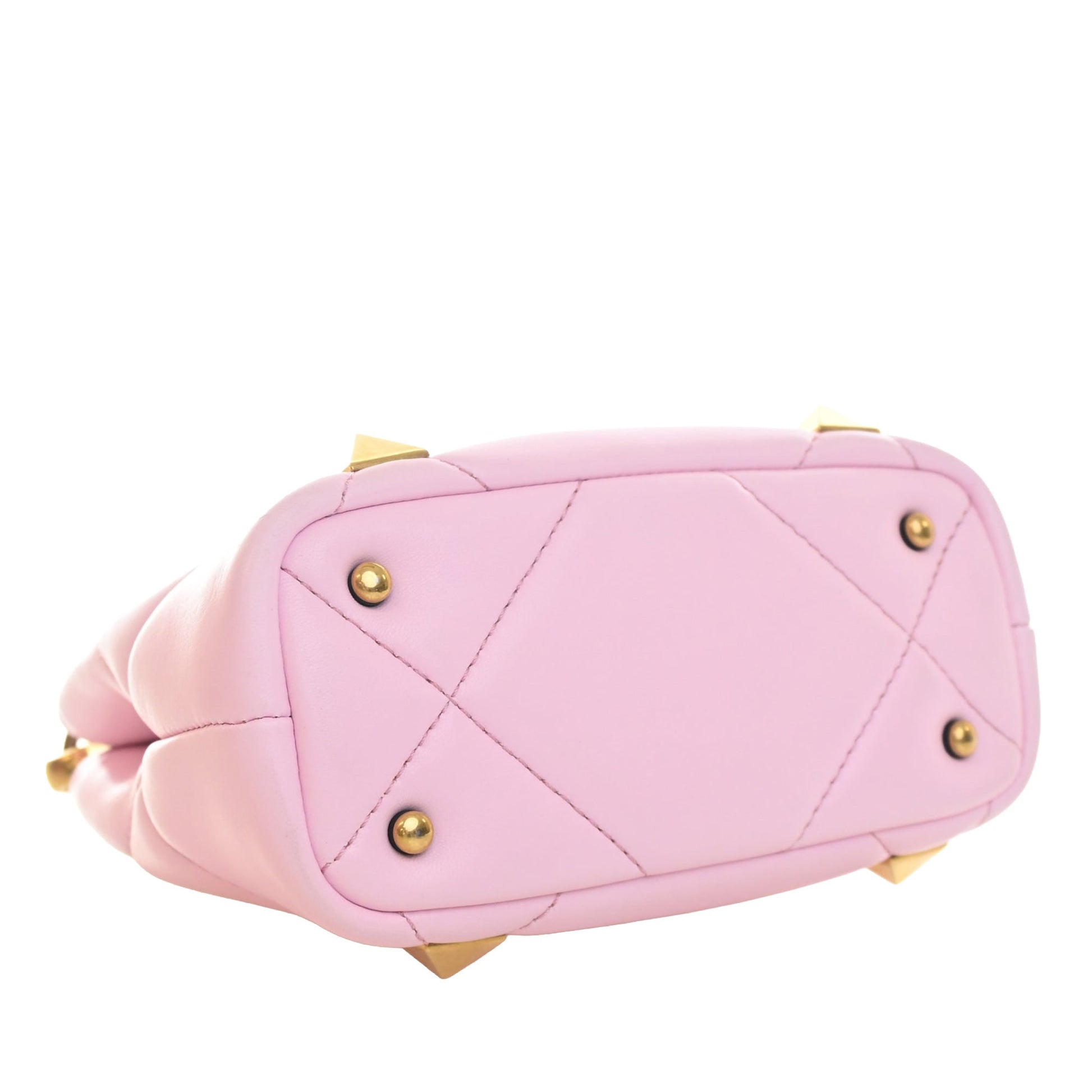 Valentino Small Nappa Roman Stud The Handle Bag