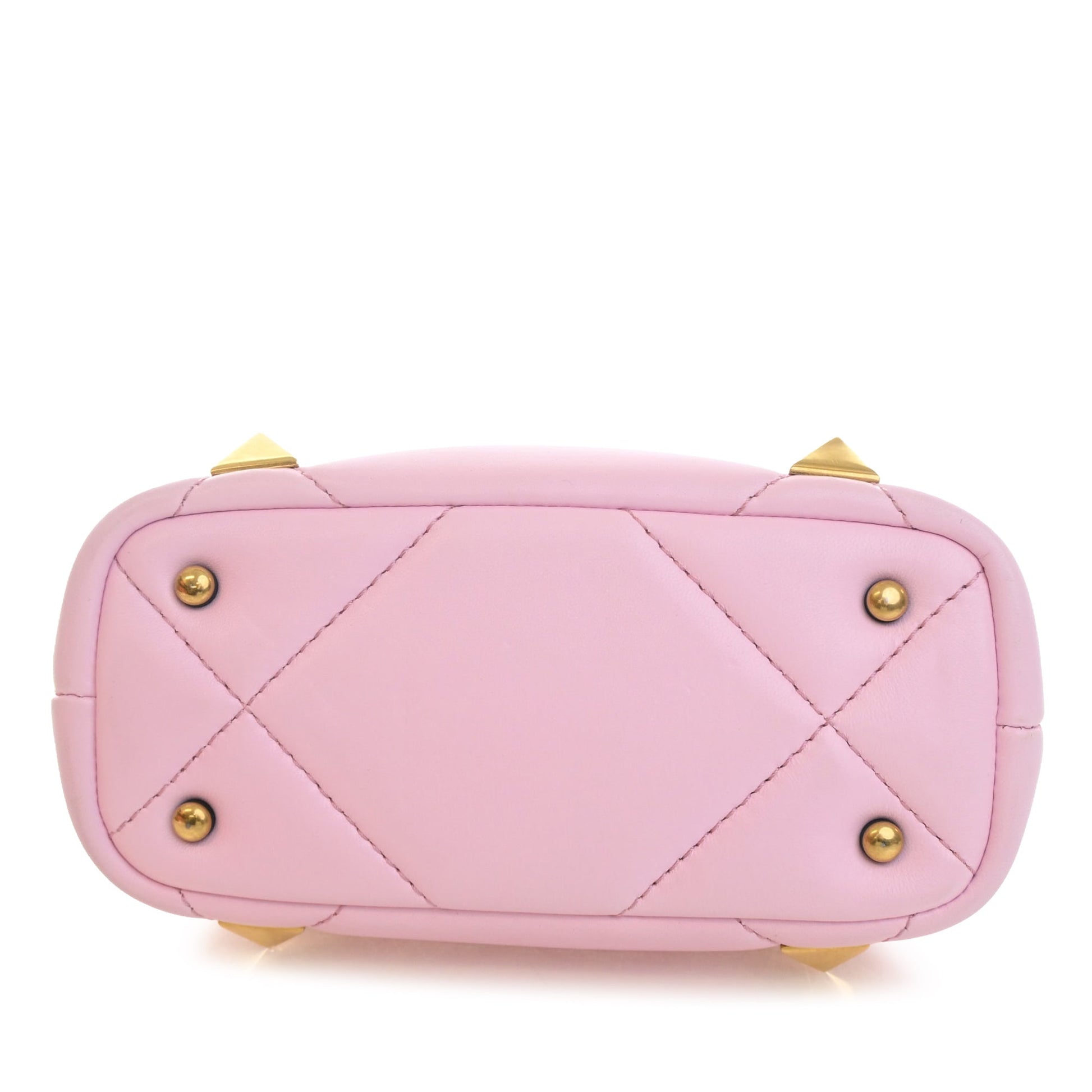Valentino Small Nappa Roman Stud The Handle Bag