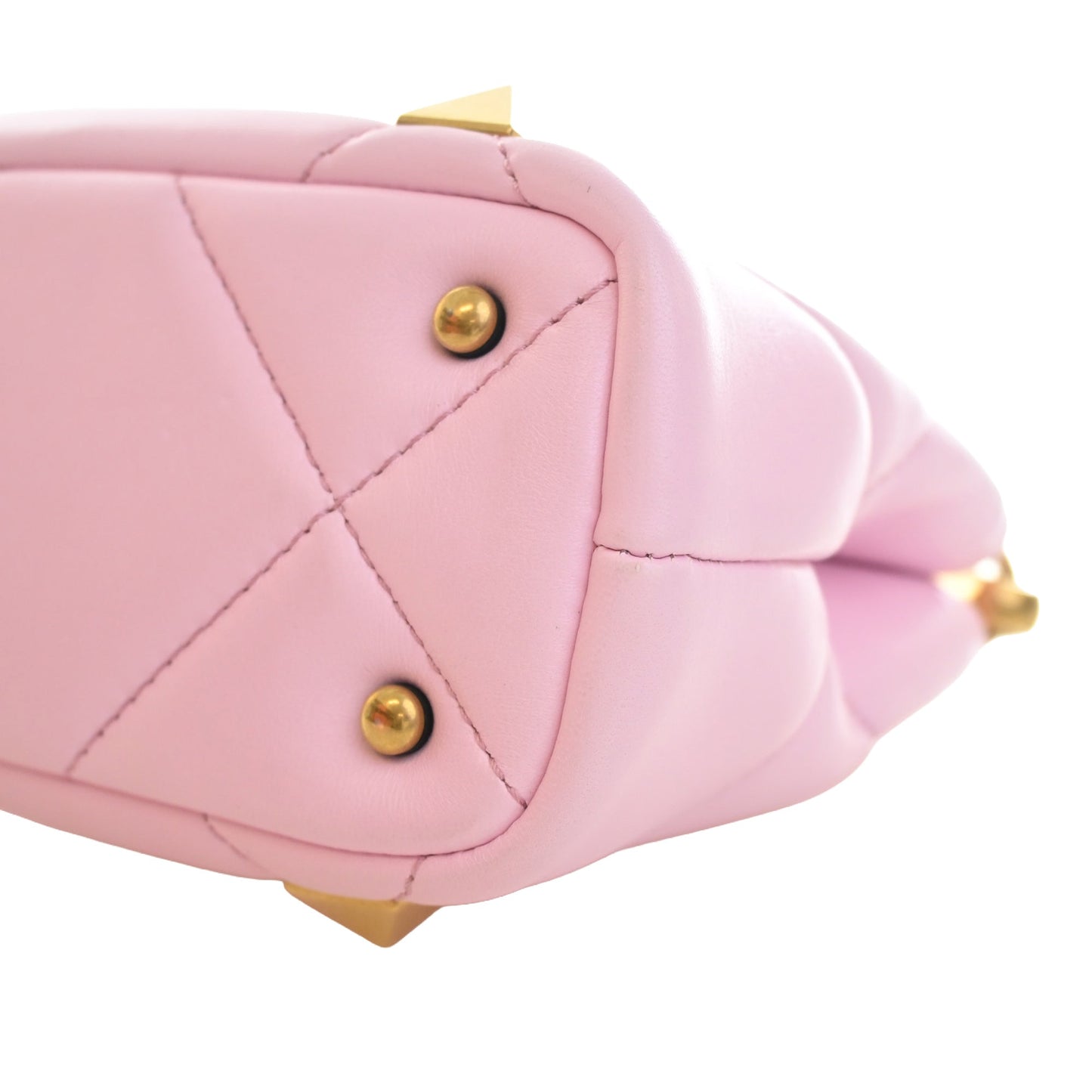 Valentino Small Nappa Roman Stud The Handle Bag