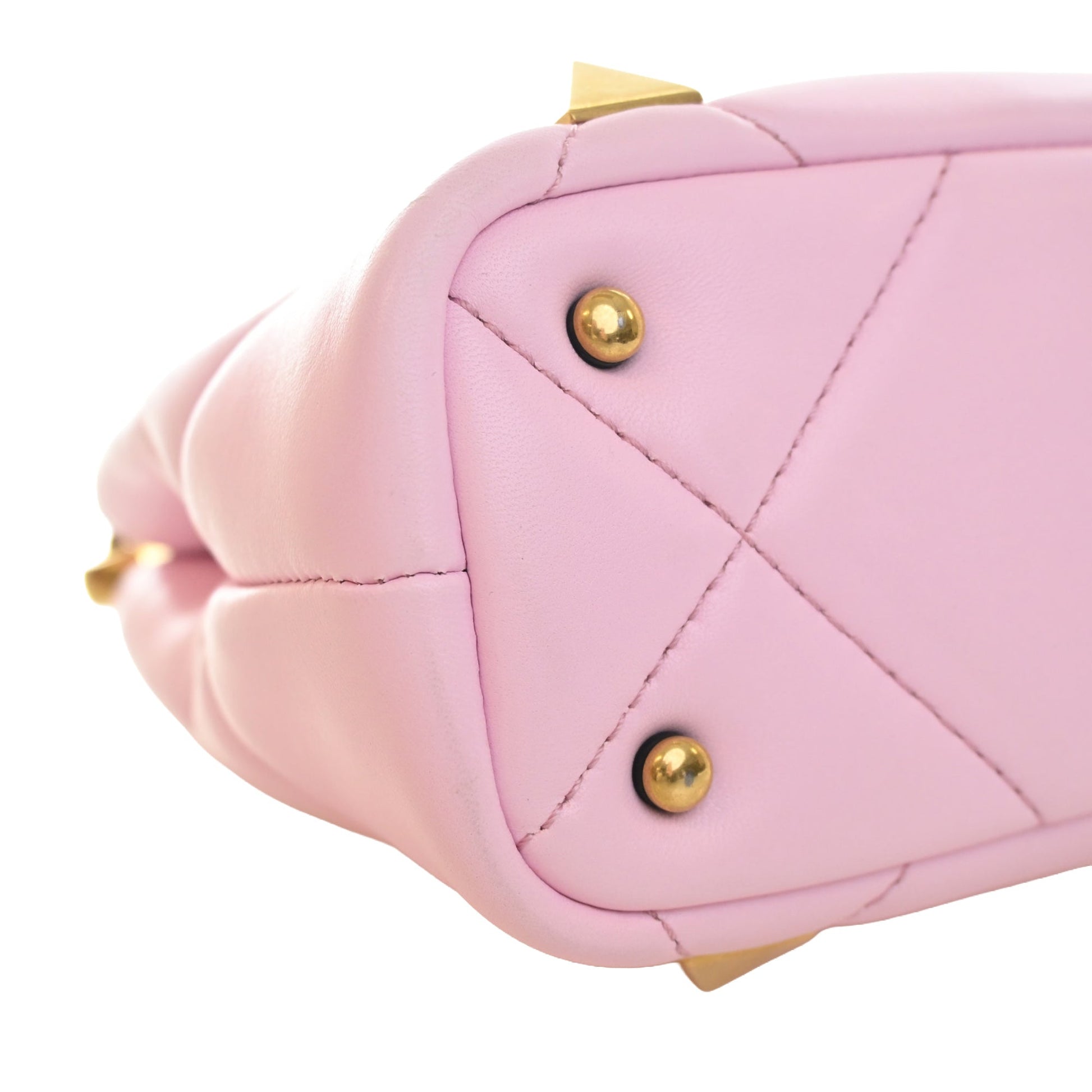 Valentino Small Nappa Roman Stud The Handle Bag