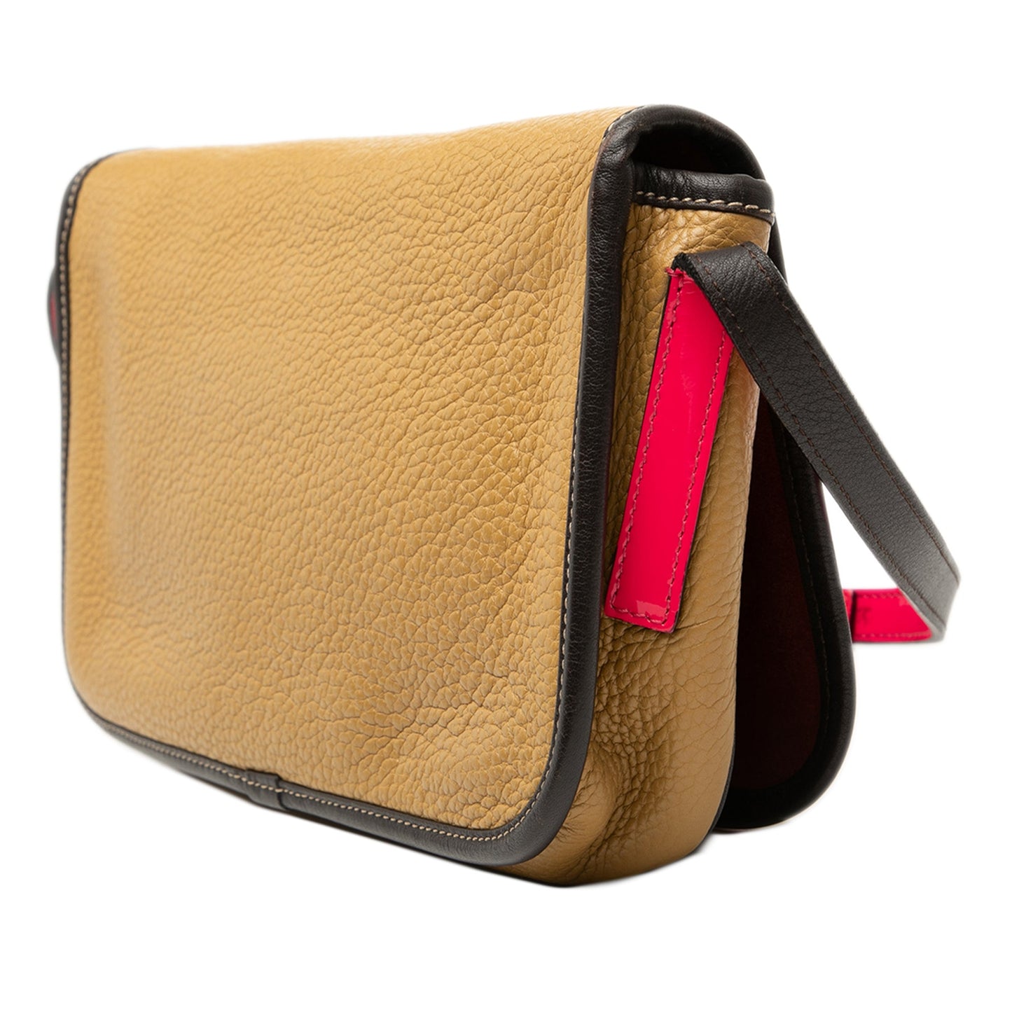 LOEWE Leather Perforated Anagram Crossbody