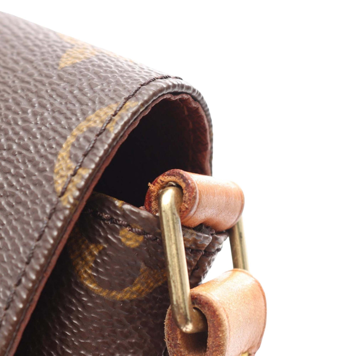 Louis Vuitton Monogram Musette Tango Short Strap — Brown