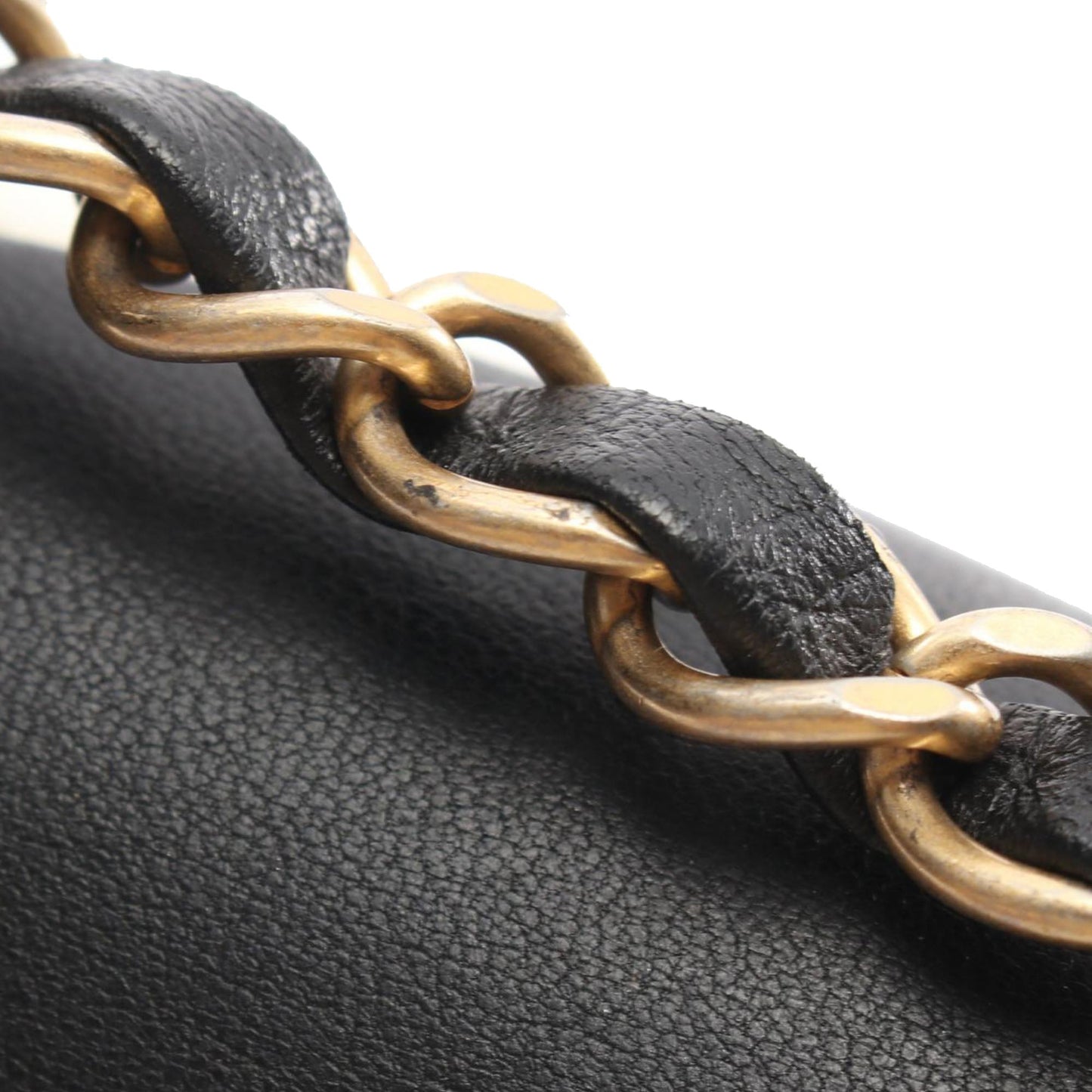 Chanel Medium Classic Lambskin Geometric Patchwork Double Flap