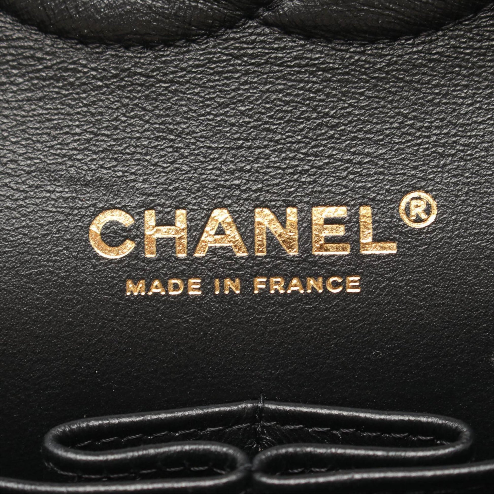 Chanel Medium Classic Lambskin Geometric Patchwork Double Flap