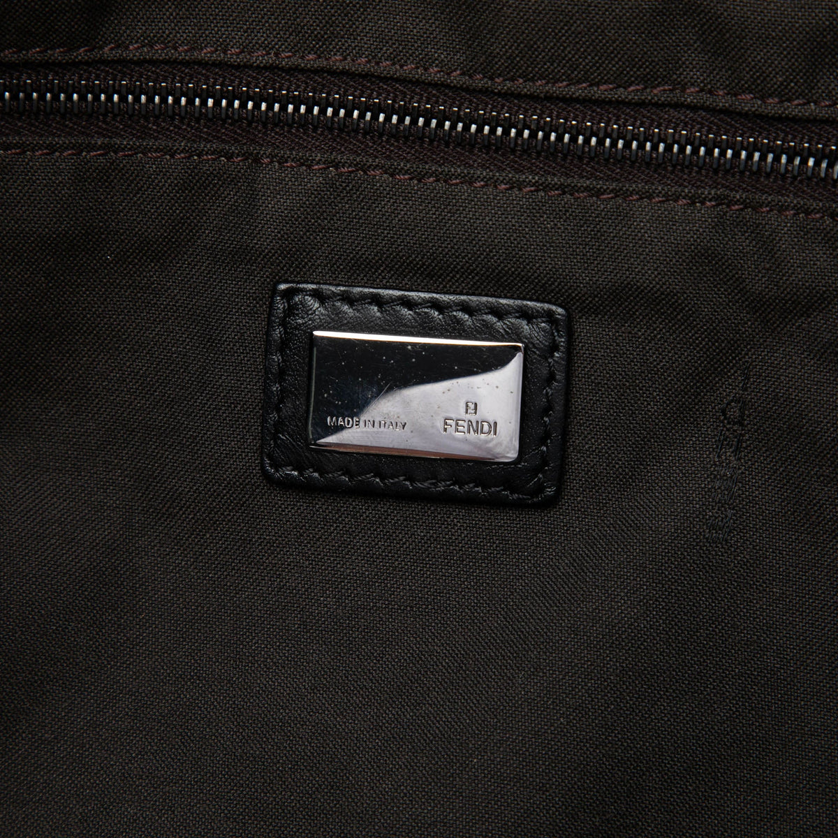 Fendi Zucchino Canvas Tote