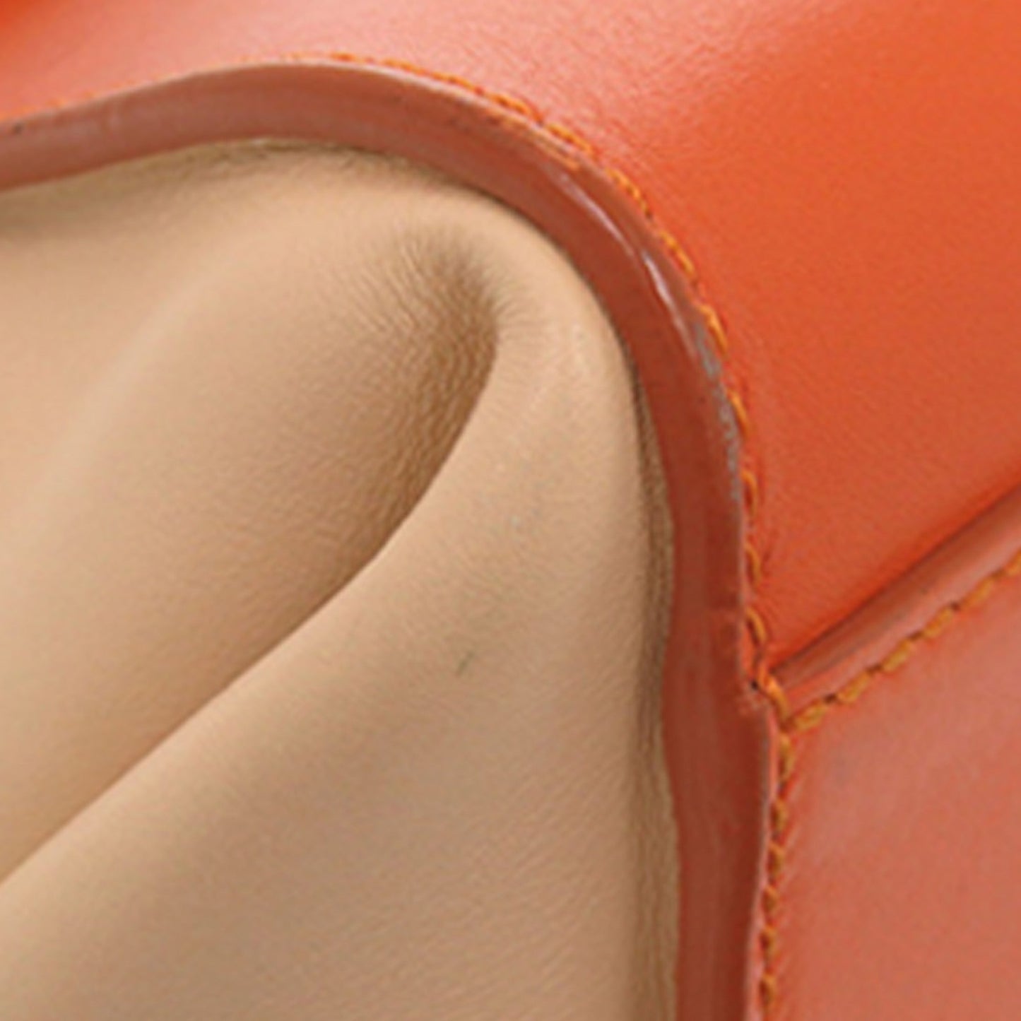 Small Tricolor Leather Gancini Sofia Satchel