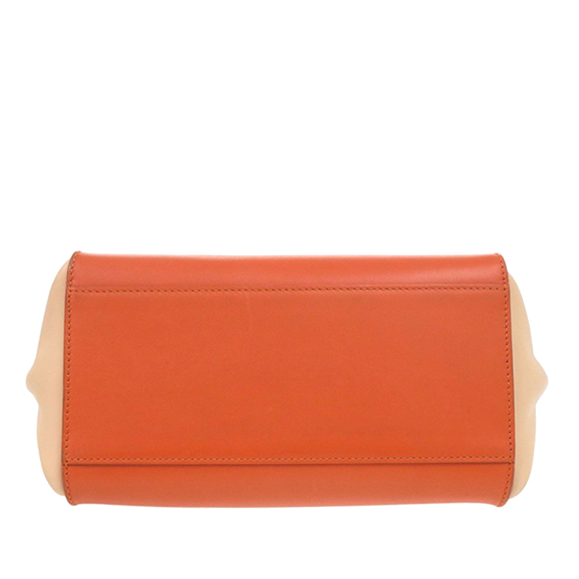 Small Tricolor Leather Gancini Sofia Satchel