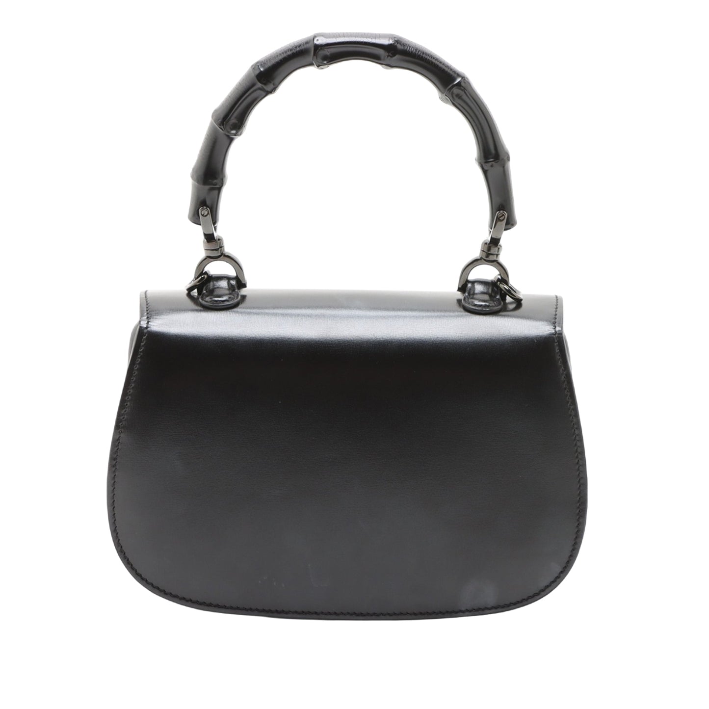 Gucci Mini Calfskin 1947 Bamboo Top Handle Bag