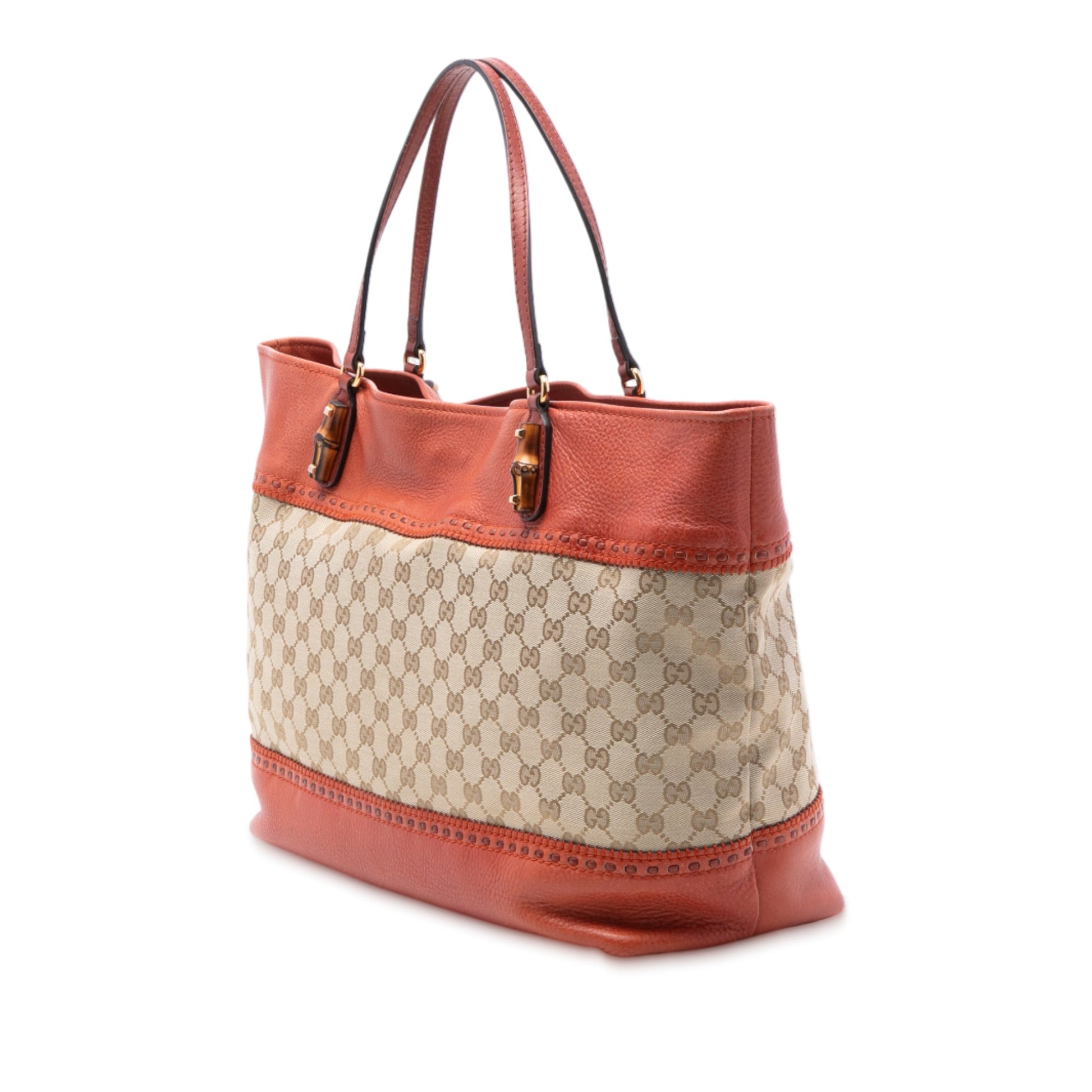 Gucci Large GG Canvas Laidback Crafty Tote