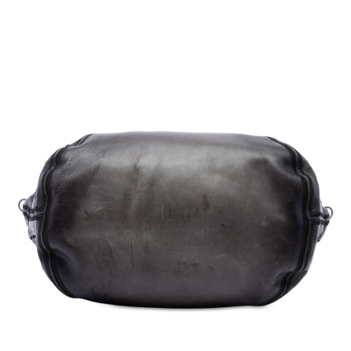 Bottega Veneta Nappa Intrecciato Travel Bag — Brown