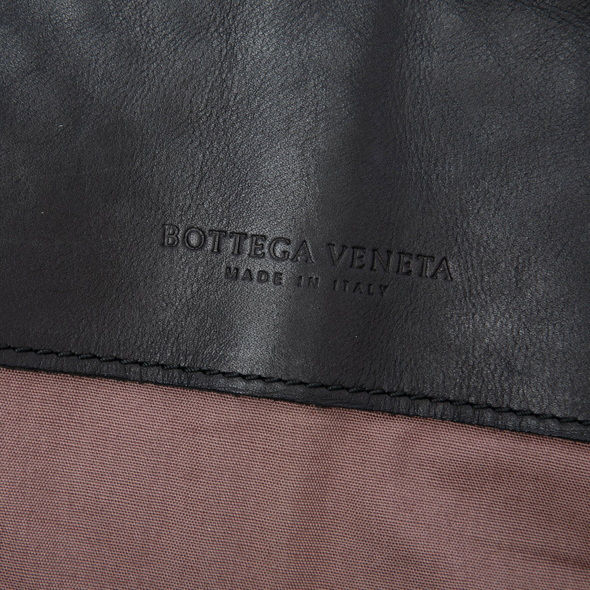 Bottega Veneta Nappa Intrecciato Travel Bag — Brown