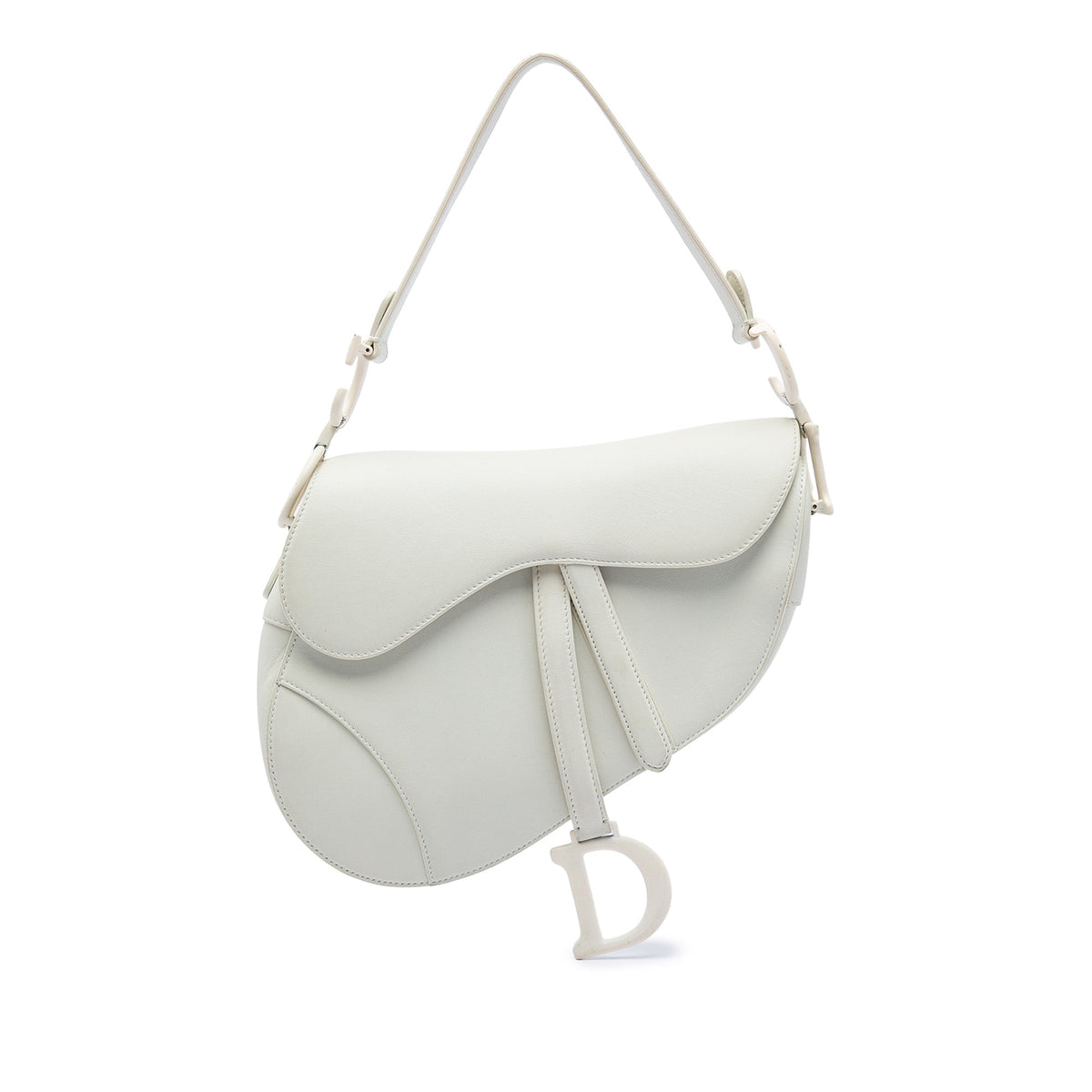 Dior Grained Calfskin Saddle Bag