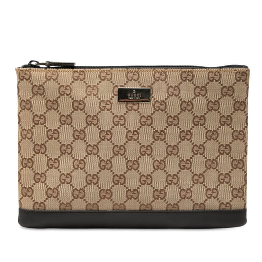 Gucci GG Canvas Clutch